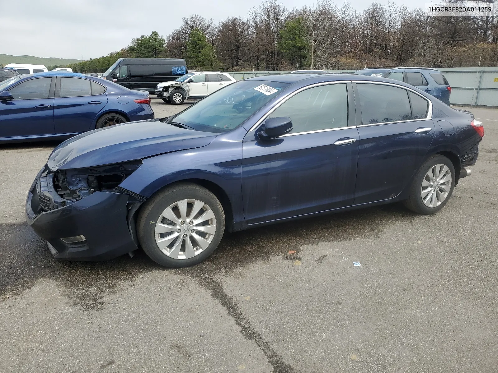 2013 Honda Accord Exl VIN: 1HGCR3F82DA011259 Lot: 52271804