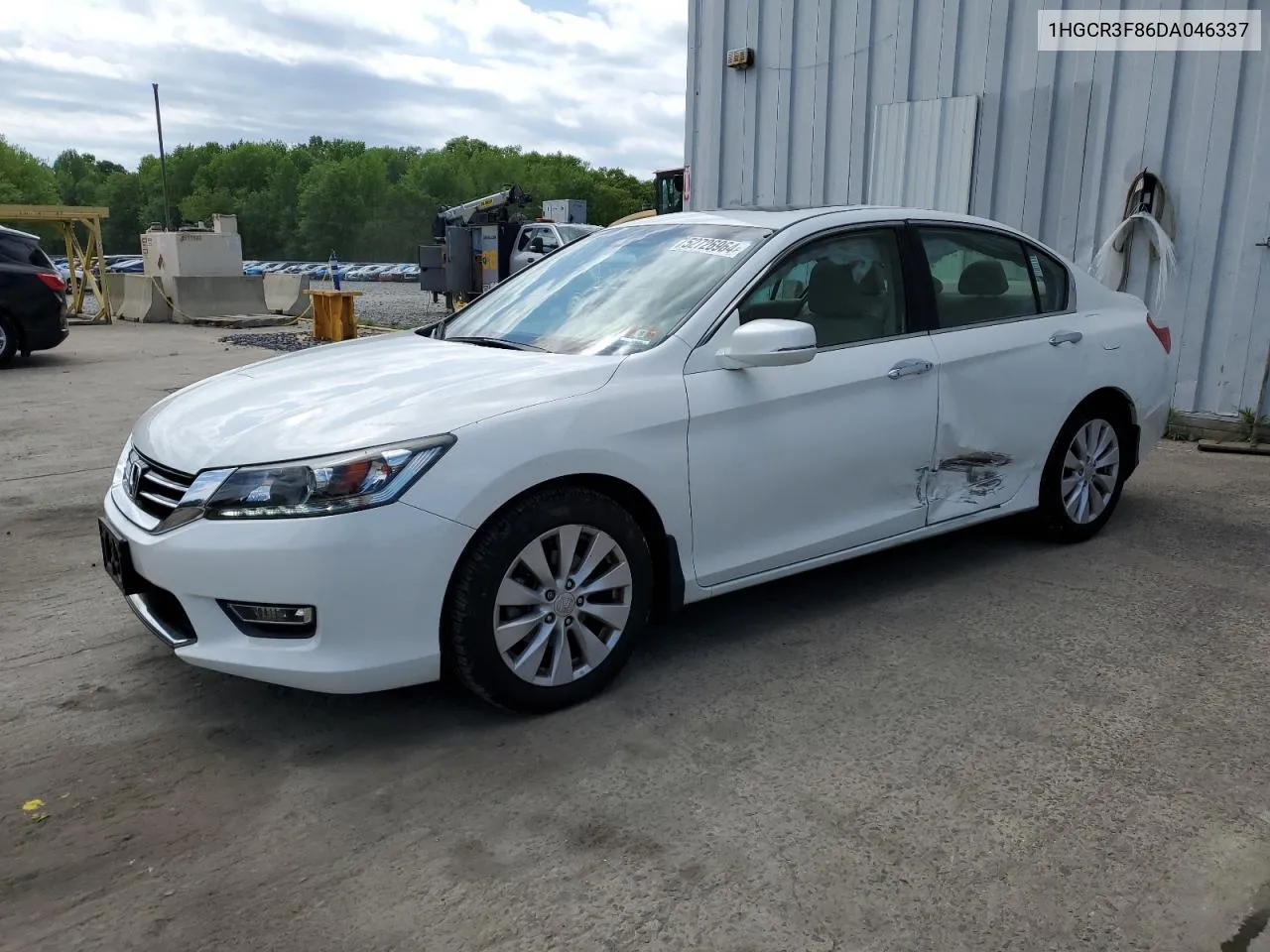 1HGCR3F86DA046337 2013 Honda Accord Exl