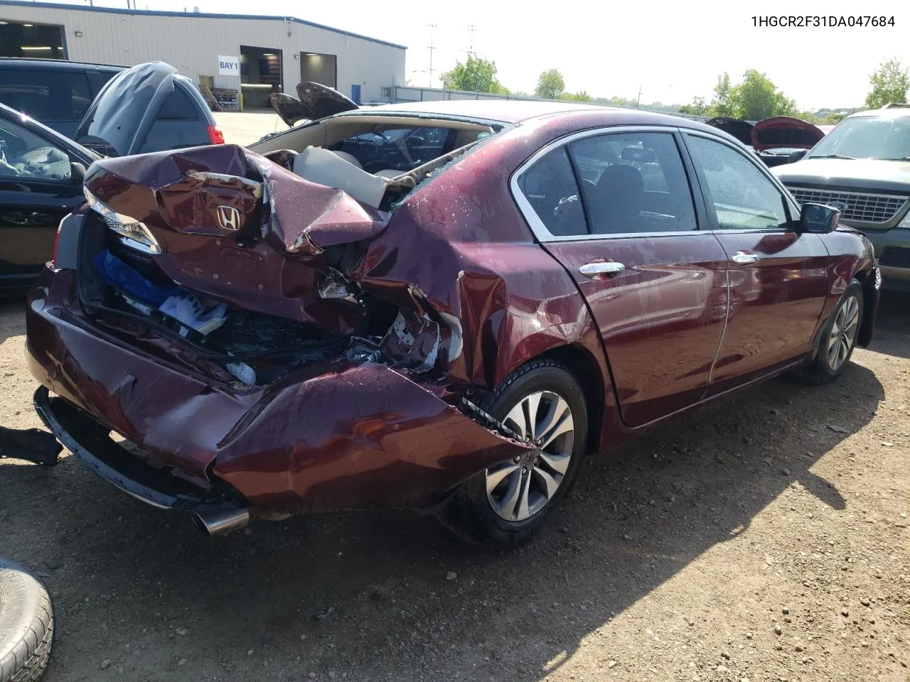 1HGCR2F31DA047684 2013 Honda Accord Lx