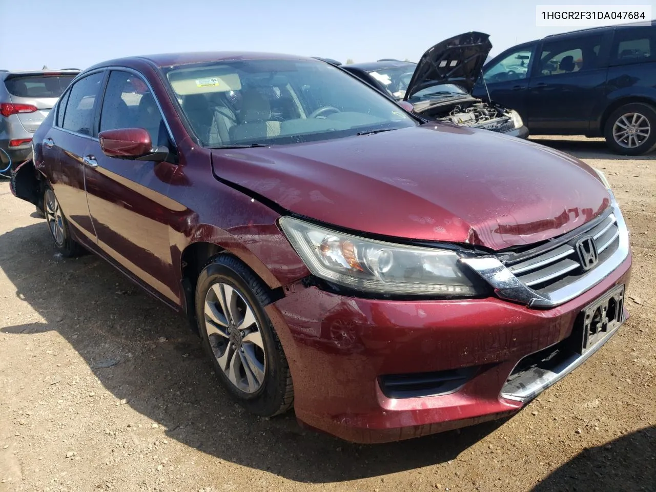 2013 Honda Accord Lx VIN: 1HGCR2F31DA047684 Lot: 55116704