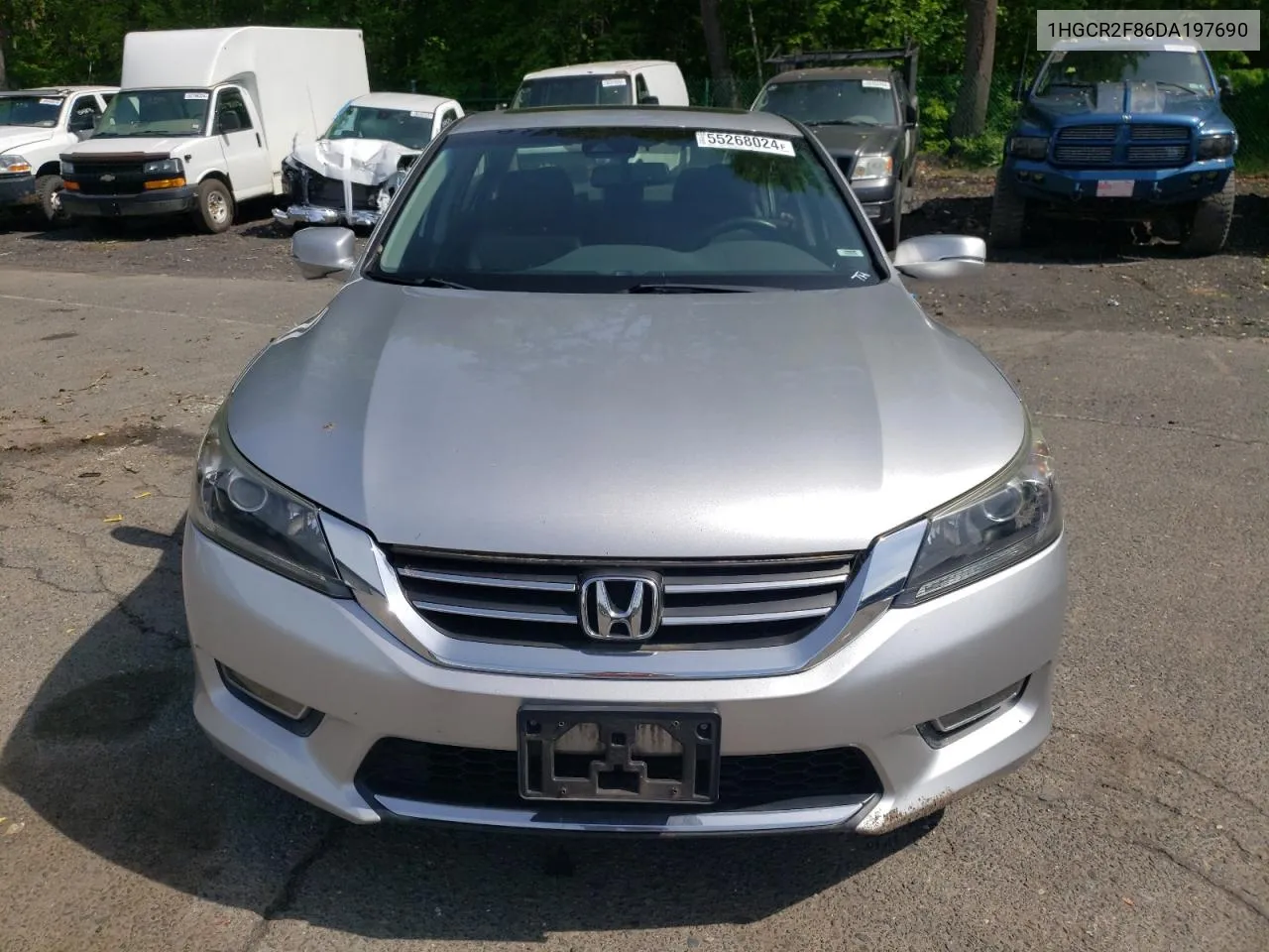 2013 Honda Accord Exl VIN: 1HGCR2F86DA197690 Lot: 55268024