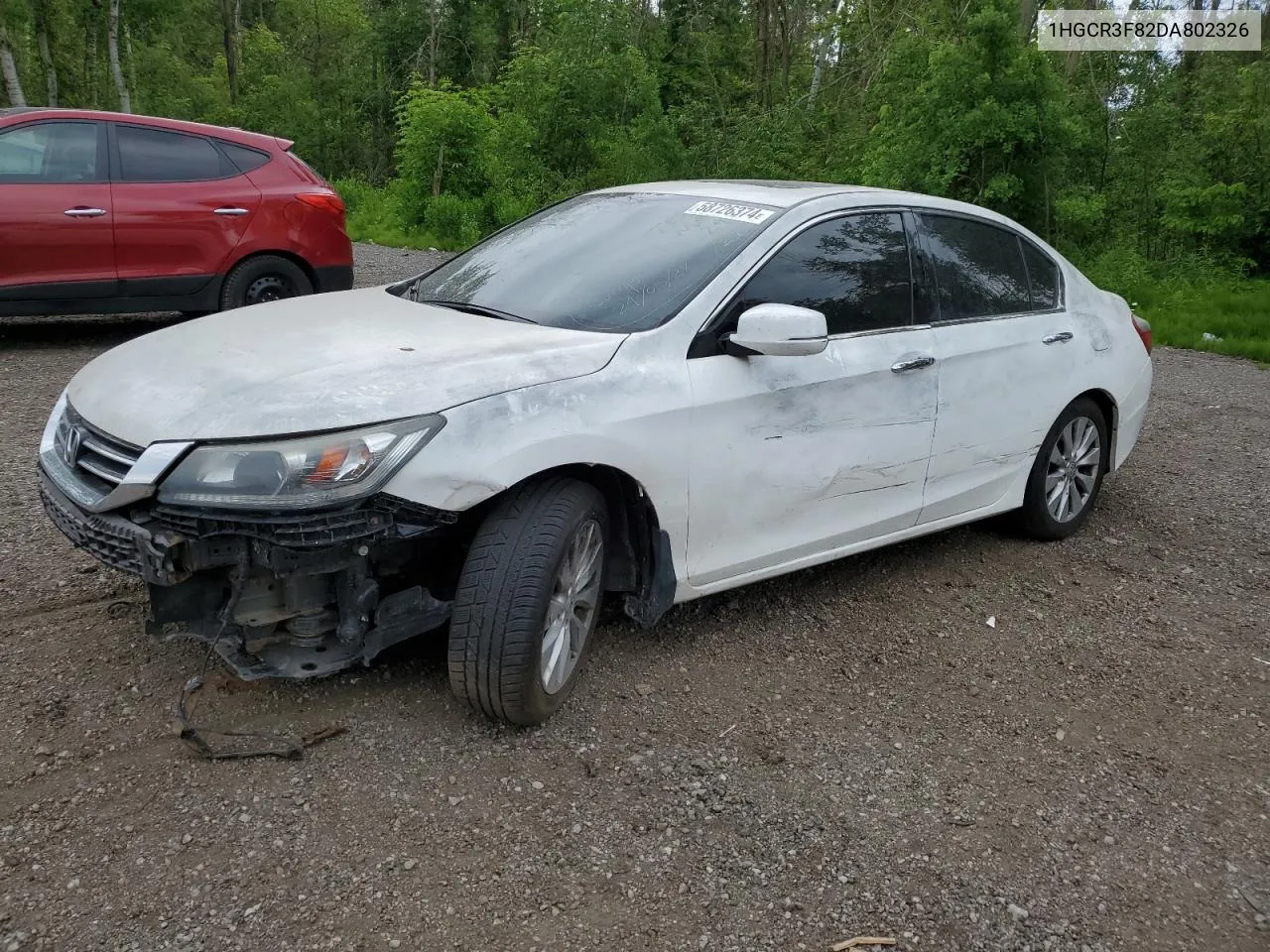 2013 Honda Accord Exl VIN: 1HGCR3F82DA802326 Lot: 58726374