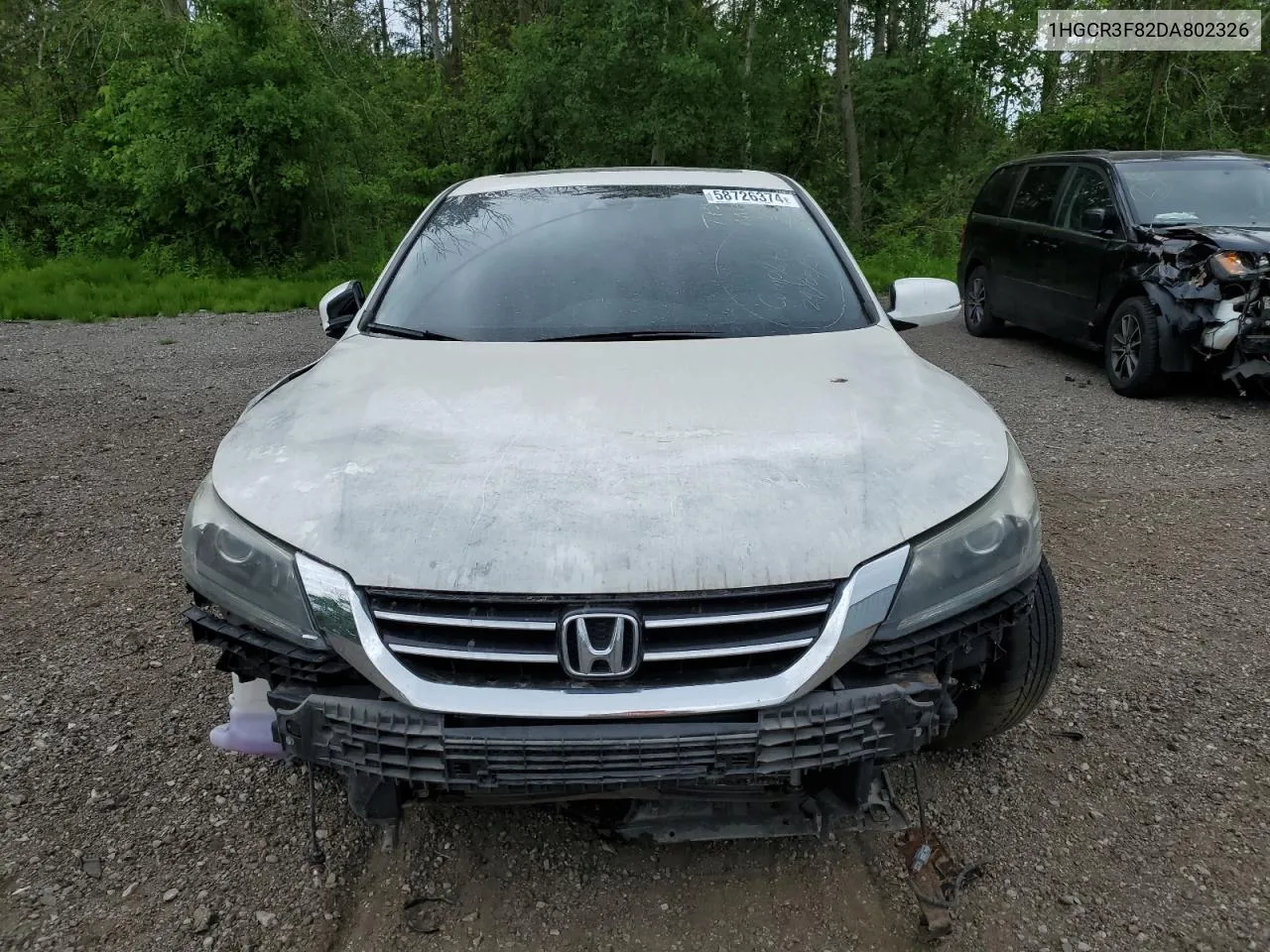 2013 Honda Accord Exl VIN: 1HGCR3F82DA802326 Lot: 58726374