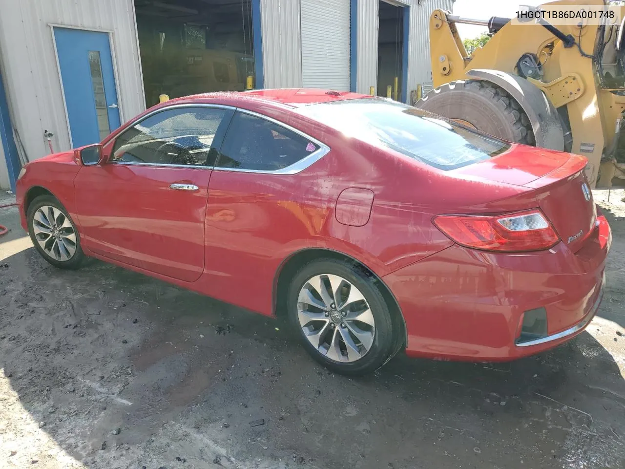 2013 Honda Accord Exl VIN: 1HGCT1B86DA001748 Lot: 59533384