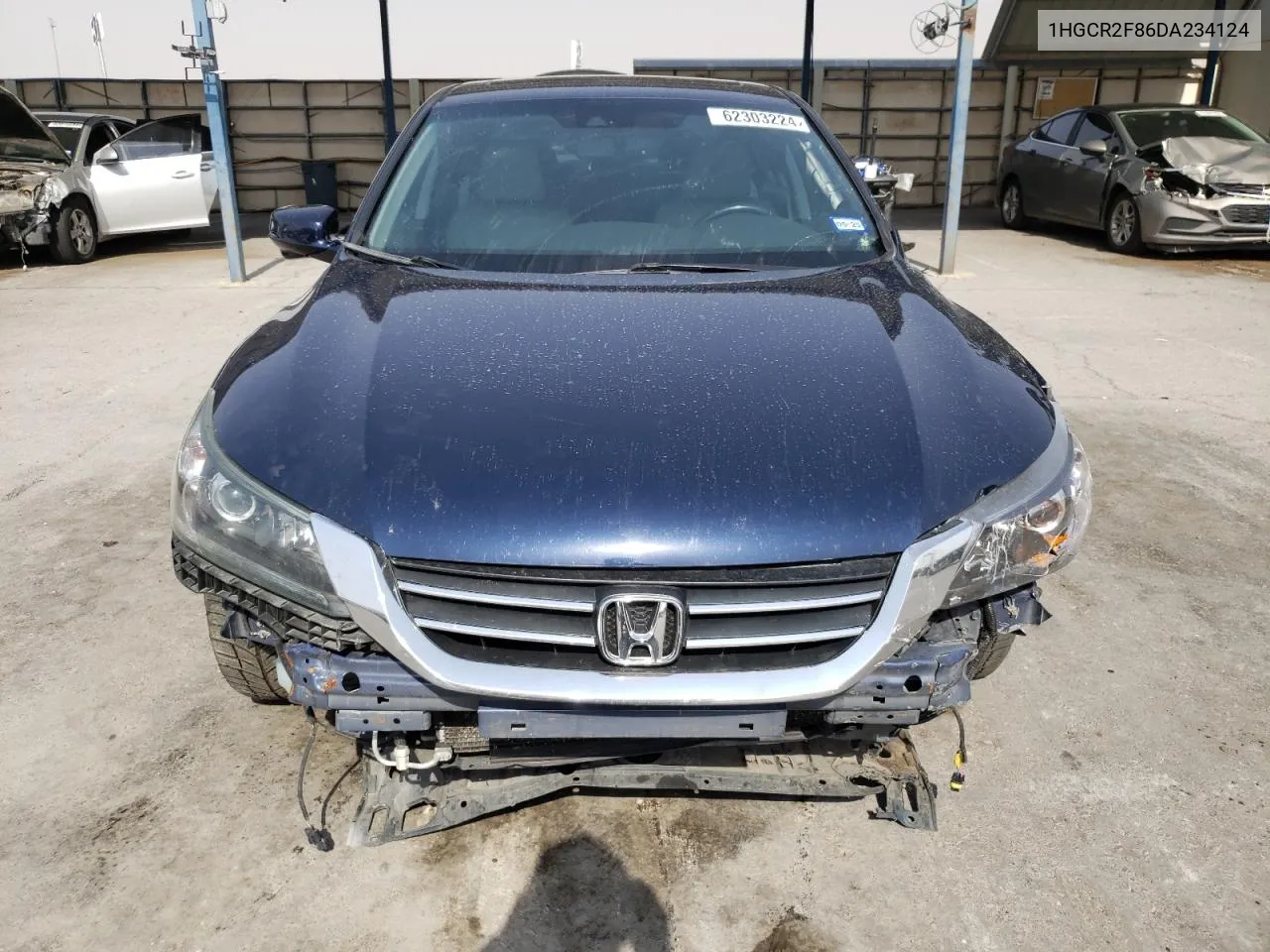 2013 Honda Accord Exl VIN: 1HGCR2F86DA234124 Lot: 62303224