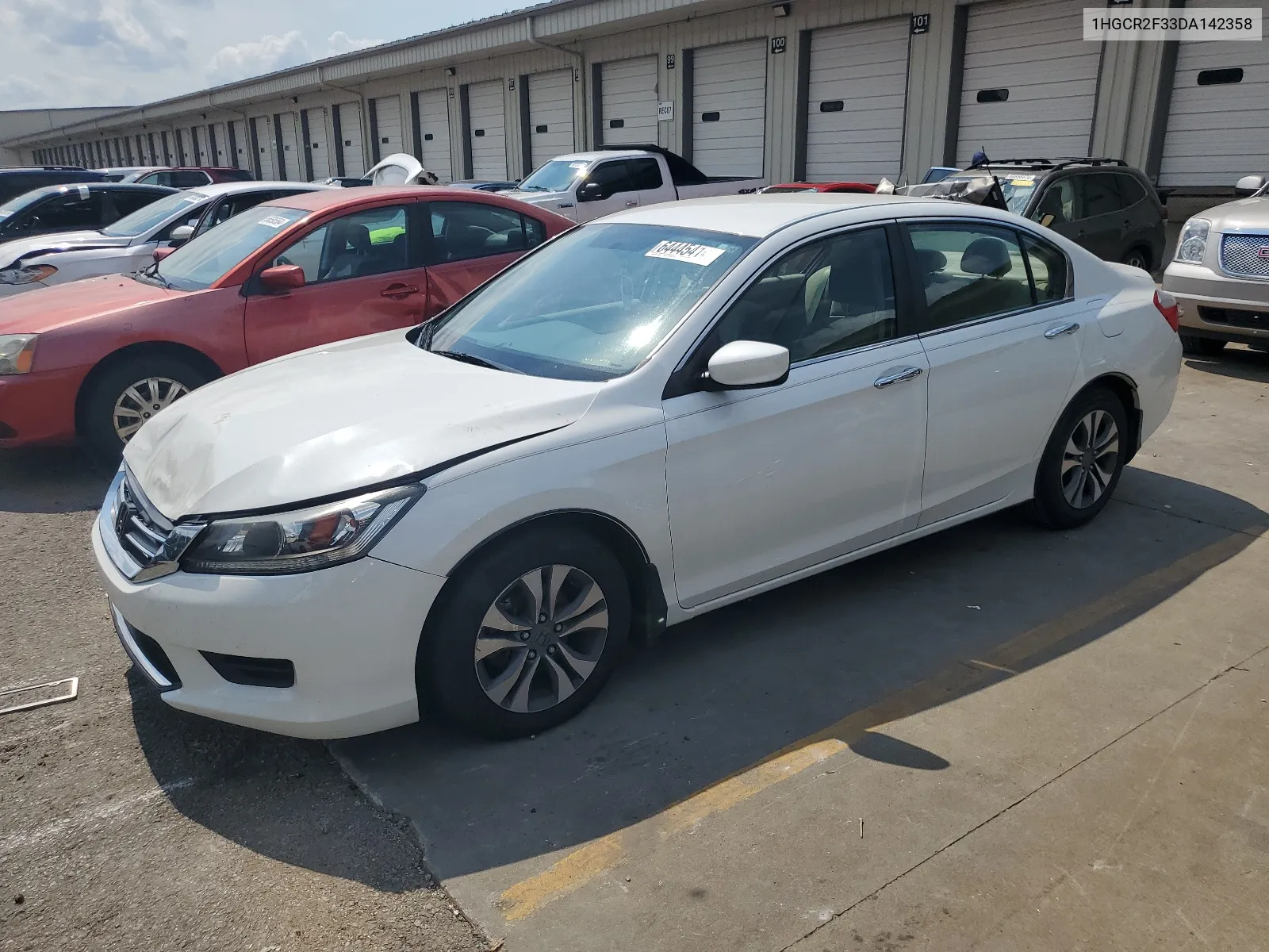 2013 Honda Accord Lx VIN: 1HGCR2F33DA142358 Lot: 64445414