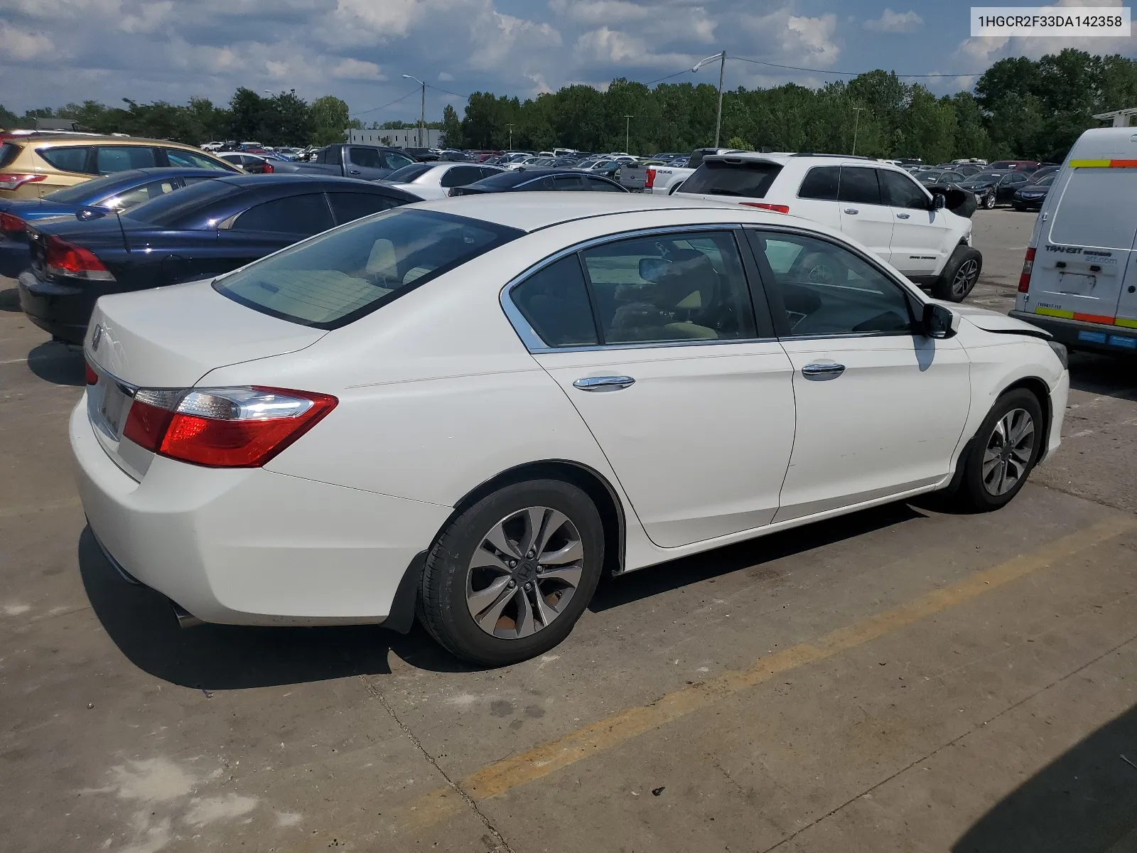 2013 Honda Accord Lx VIN: 1HGCR2F33DA142358 Lot: 64445414