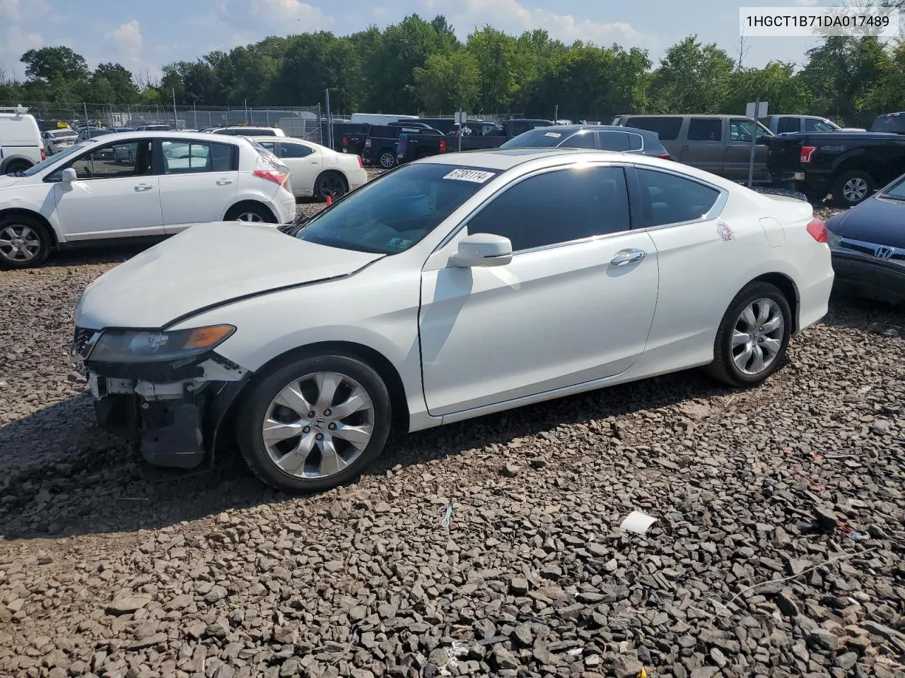 1HGCT1B71DA017489 2013 Honda Accord Ex