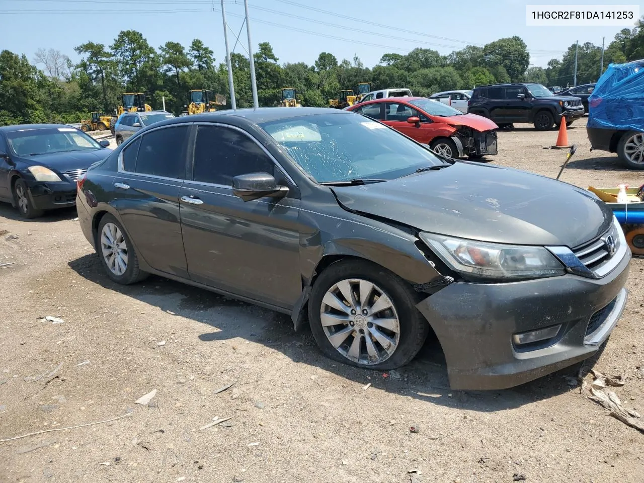 2013 Honda Accord Exl VIN: 1HGCR2F81DA141253 Lot: 67561154