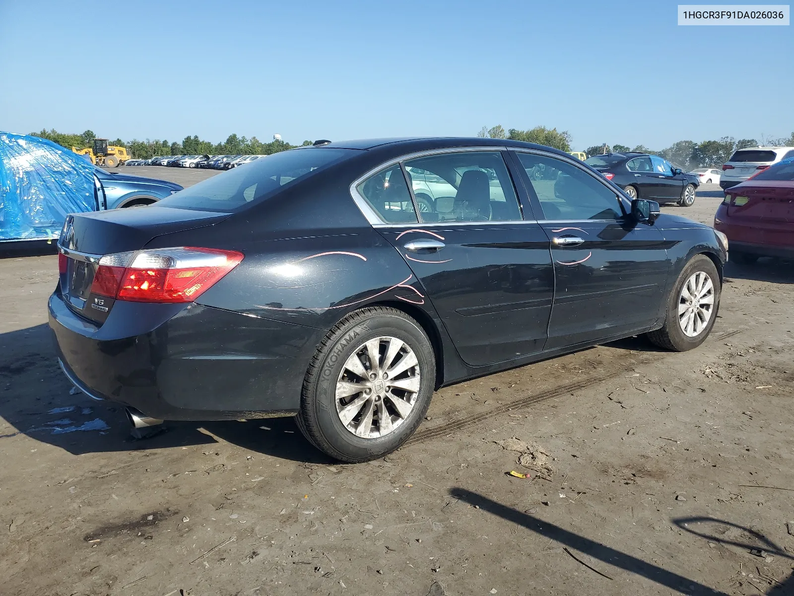 2013 Honda Accord Touring VIN: 1HGCR3F91DA026036 Lot: 68718594