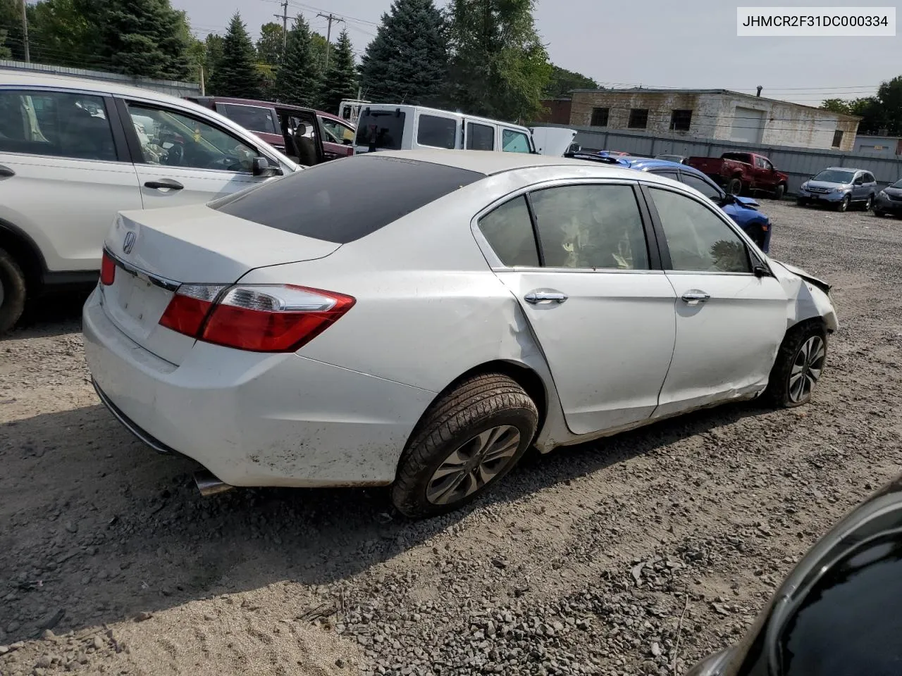 2013 Honda Accord Lx VIN: JHMCR2F31DC000334 Lot: 70778314