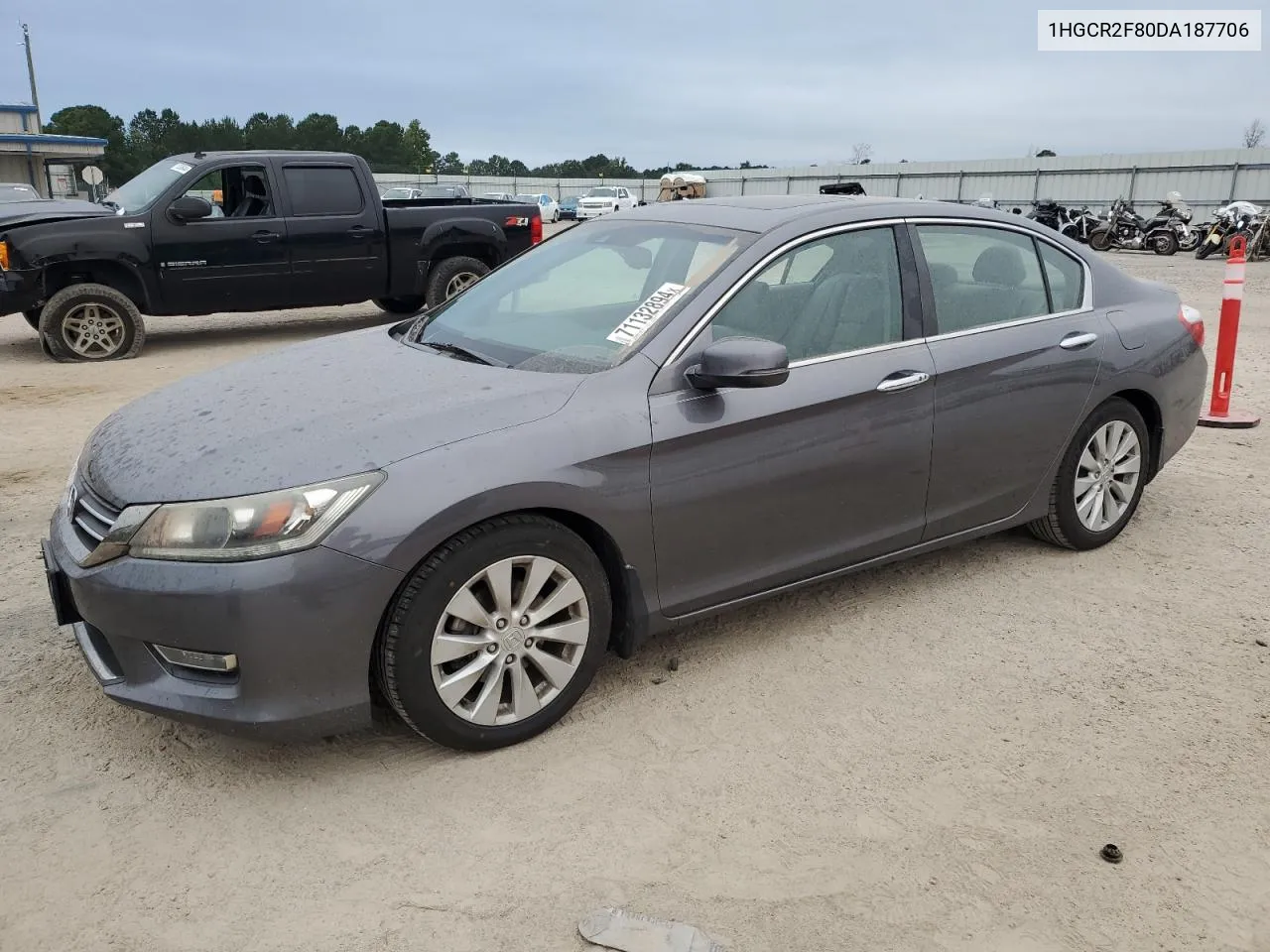 1HGCR2F80DA187706 2013 Honda Accord Exl