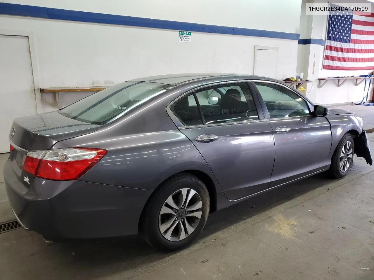 2013 Honda Accord Lx VIN: 1HGCR2E34DA170509 Lot: 71324404