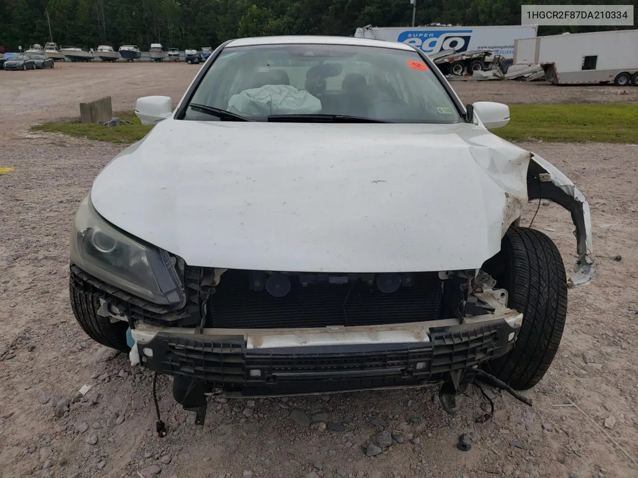 2013 Honda Accord Exl VIN: 1HGCR2F87DA210334 Lot: 71630524