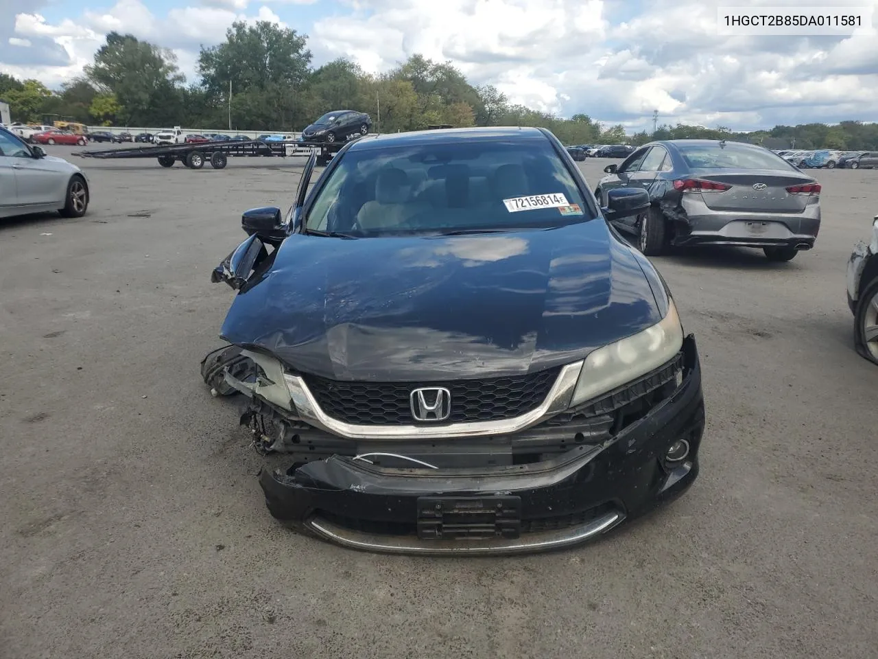 2013 Honda Accord Exl VIN: 1HGCT2B85DA011581 Lot: 72156814