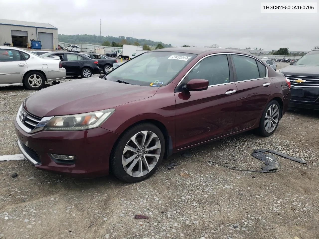 2013 Honda Accord Sport VIN: 1HGCR2F50DA160706 Lot: 73420014