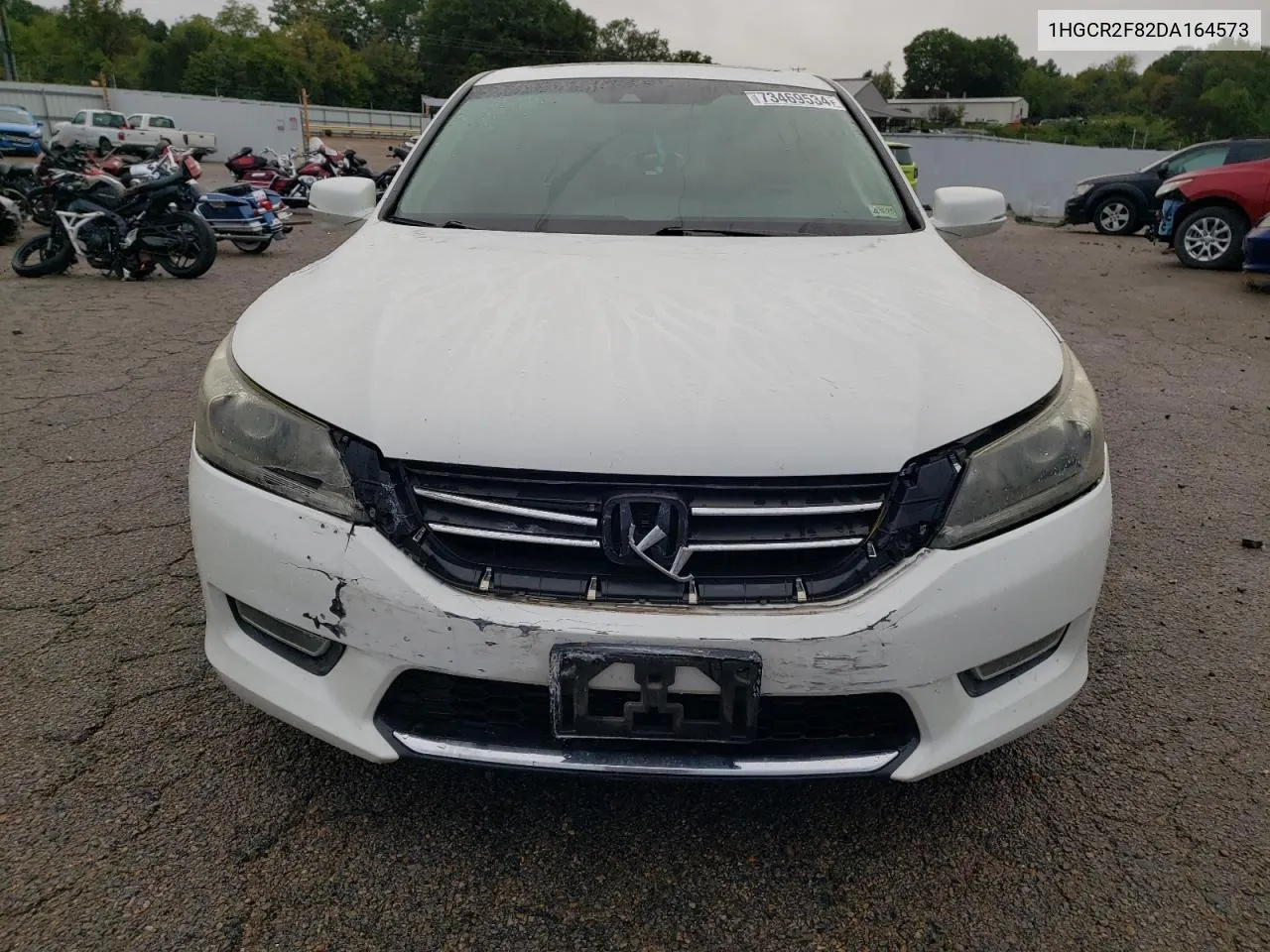 2013 Honda Accord Exl VIN: 1HGCR2F82DA164573 Lot: 73469534