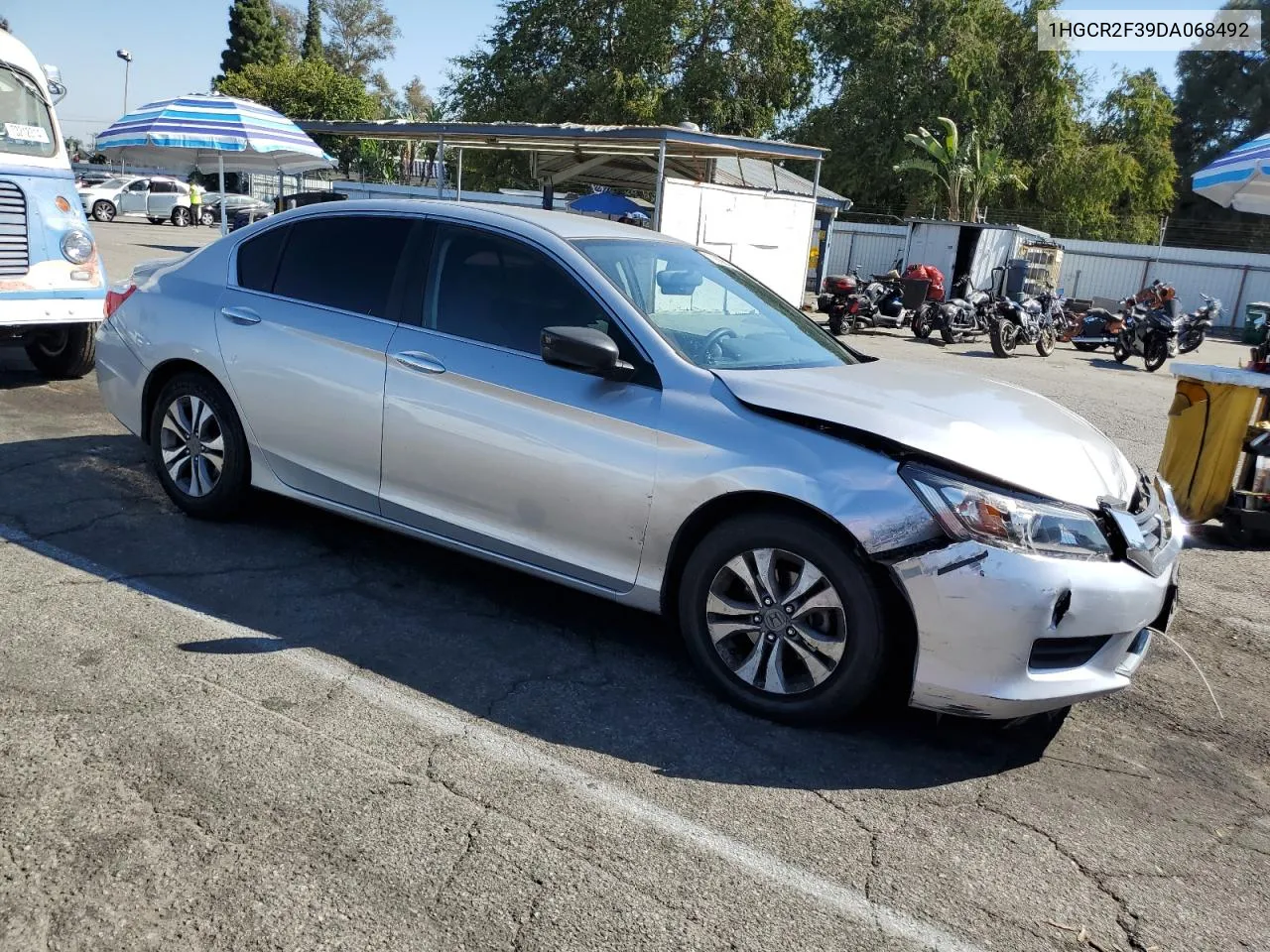 2013 Honda Accord Lx VIN: 1HGCR2F39DA068492 Lot: 73806634