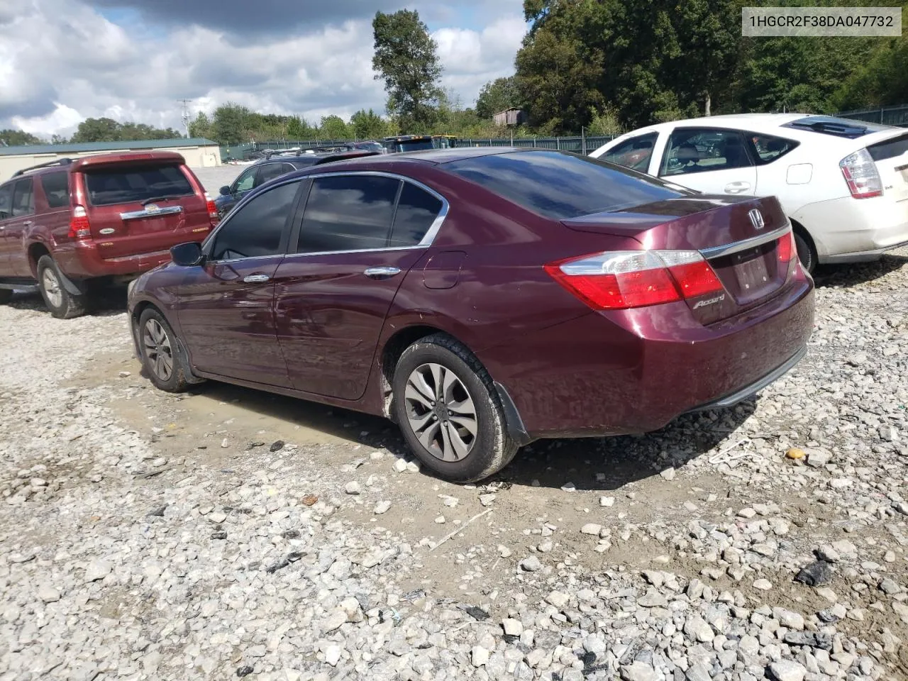 2013 Honda Accord Lx VIN: 1HGCR2F38DA047732 Lot: 73857744