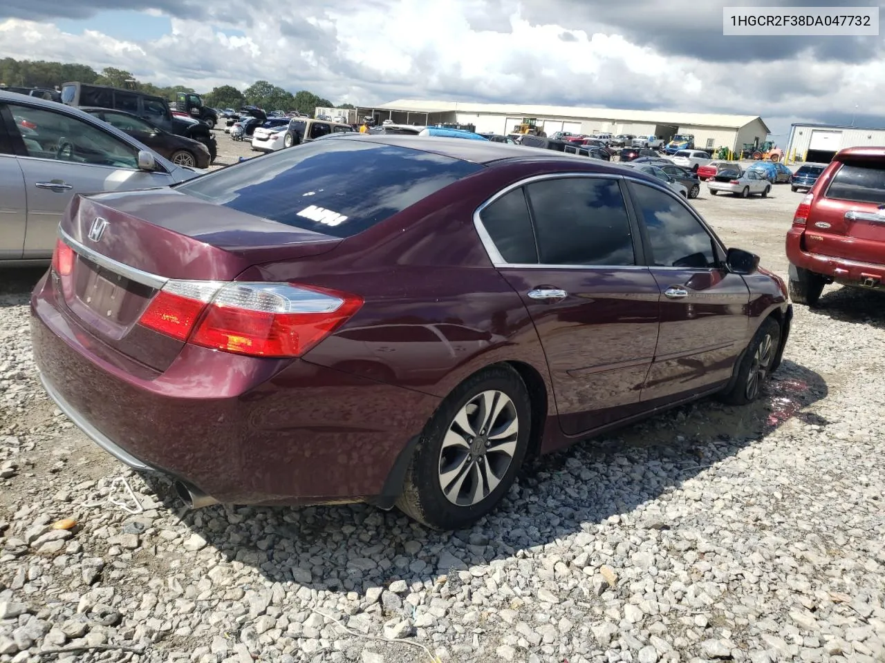 2013 Honda Accord Lx VIN: 1HGCR2F38DA047732 Lot: 73857744