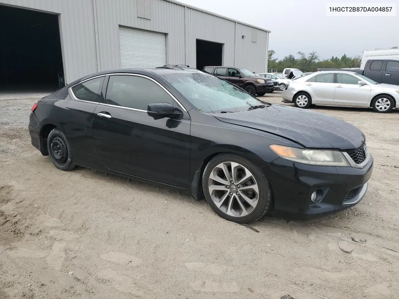 1HGCT2B87DA004857 2013 Honda Accord Exl