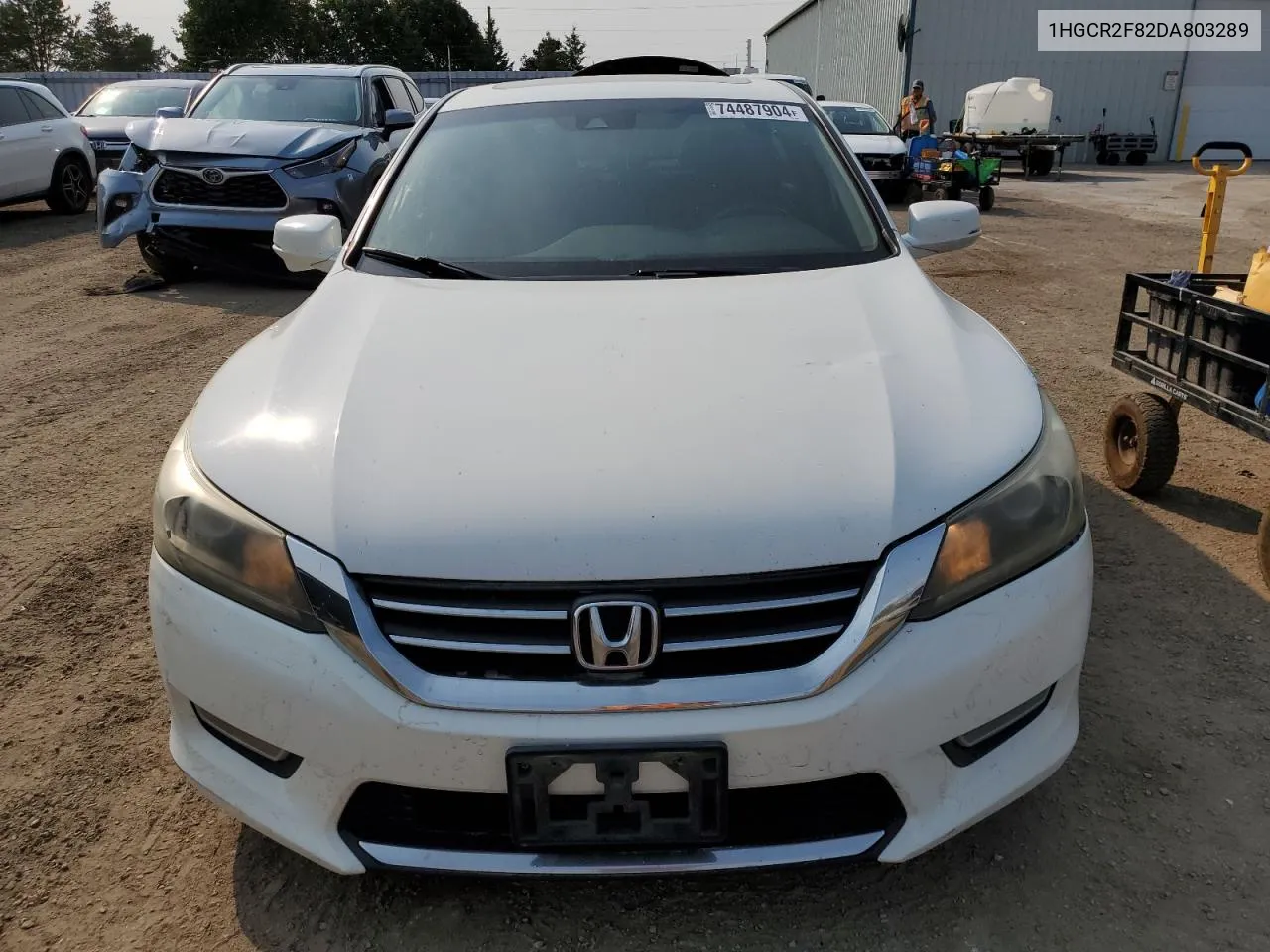 2013 Honda Accord Exl VIN: 1HGCR2F82DA803289 Lot: 74487904