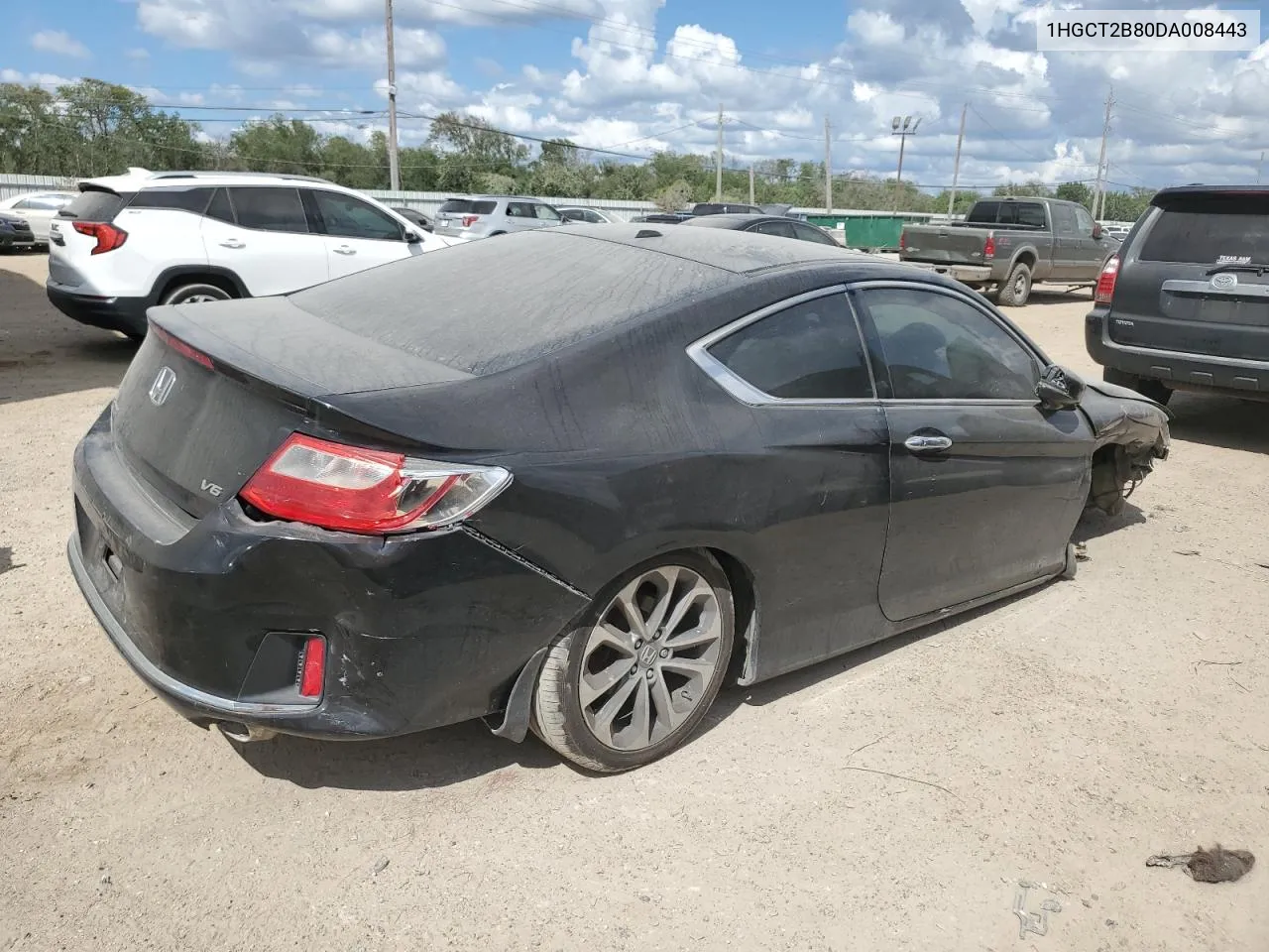 2013 Honda Accord Exl VIN: 1HGCT2B80DA008443 Lot: 74572724