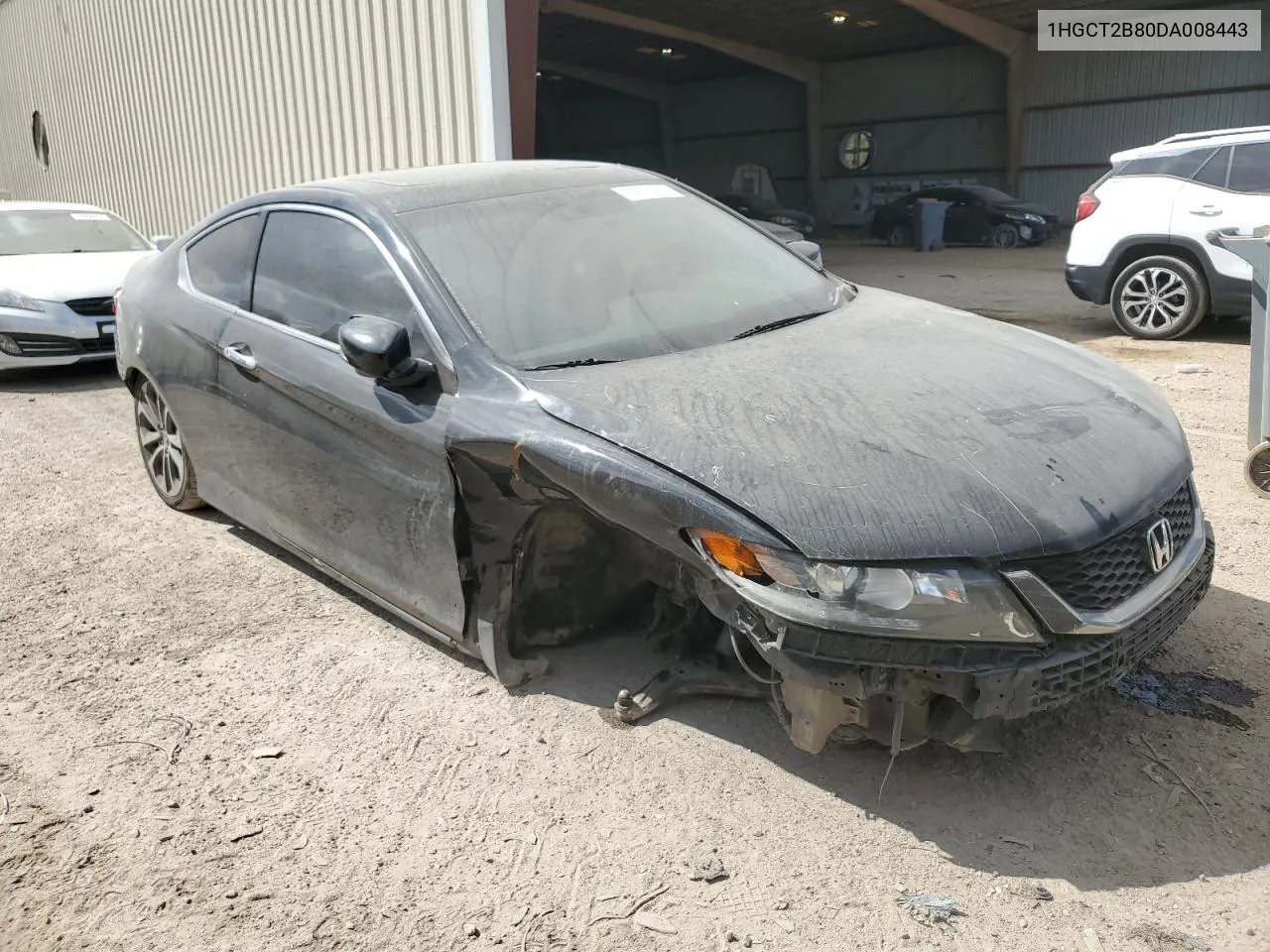 2013 Honda Accord Exl VIN: 1HGCT2B80DA008443 Lot: 74572724