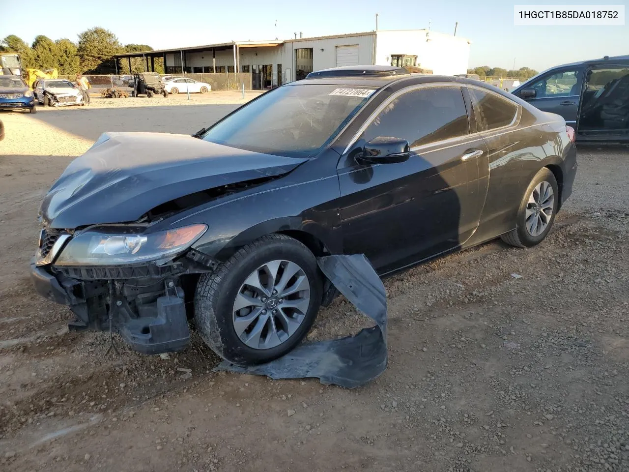 2013 Honda Accord Exl VIN: 1HGCT1B85DA018752 Lot: 74727864