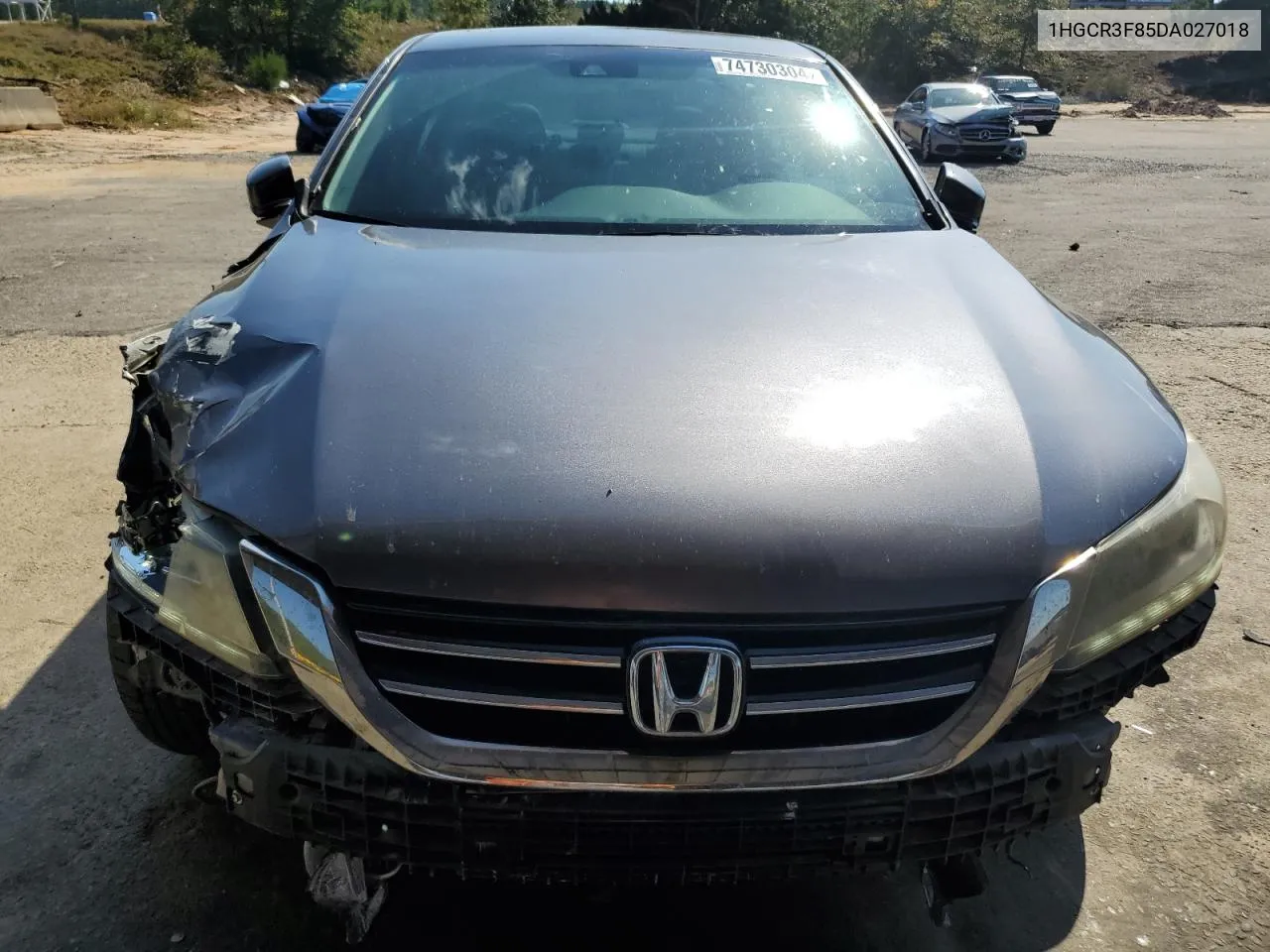 1HGCR3F85DA027018 2013 Honda Accord Exl