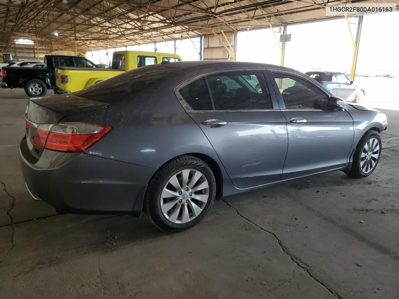 2013 Honda Accord Exl VIN: 1HGCR2F80DA016163 Lot: 75032344