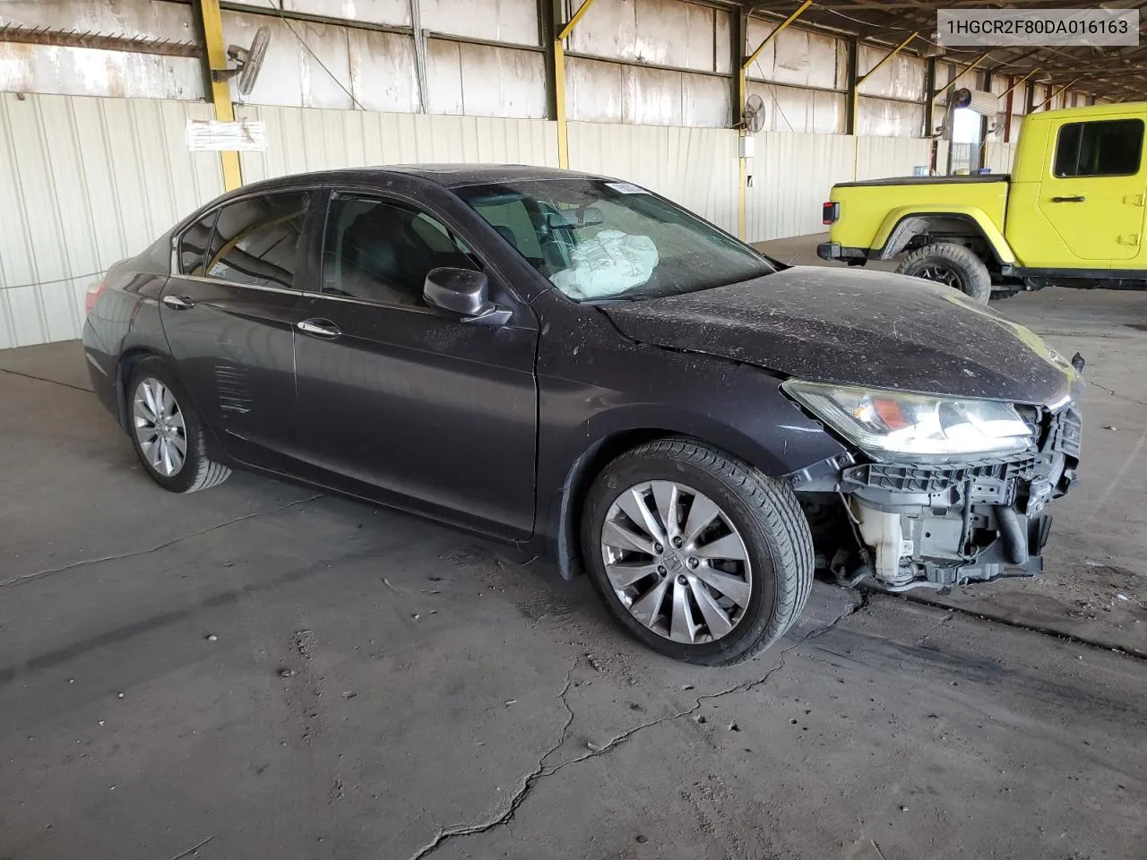 2013 Honda Accord Exl VIN: 1HGCR2F80DA016163 Lot: 75032344