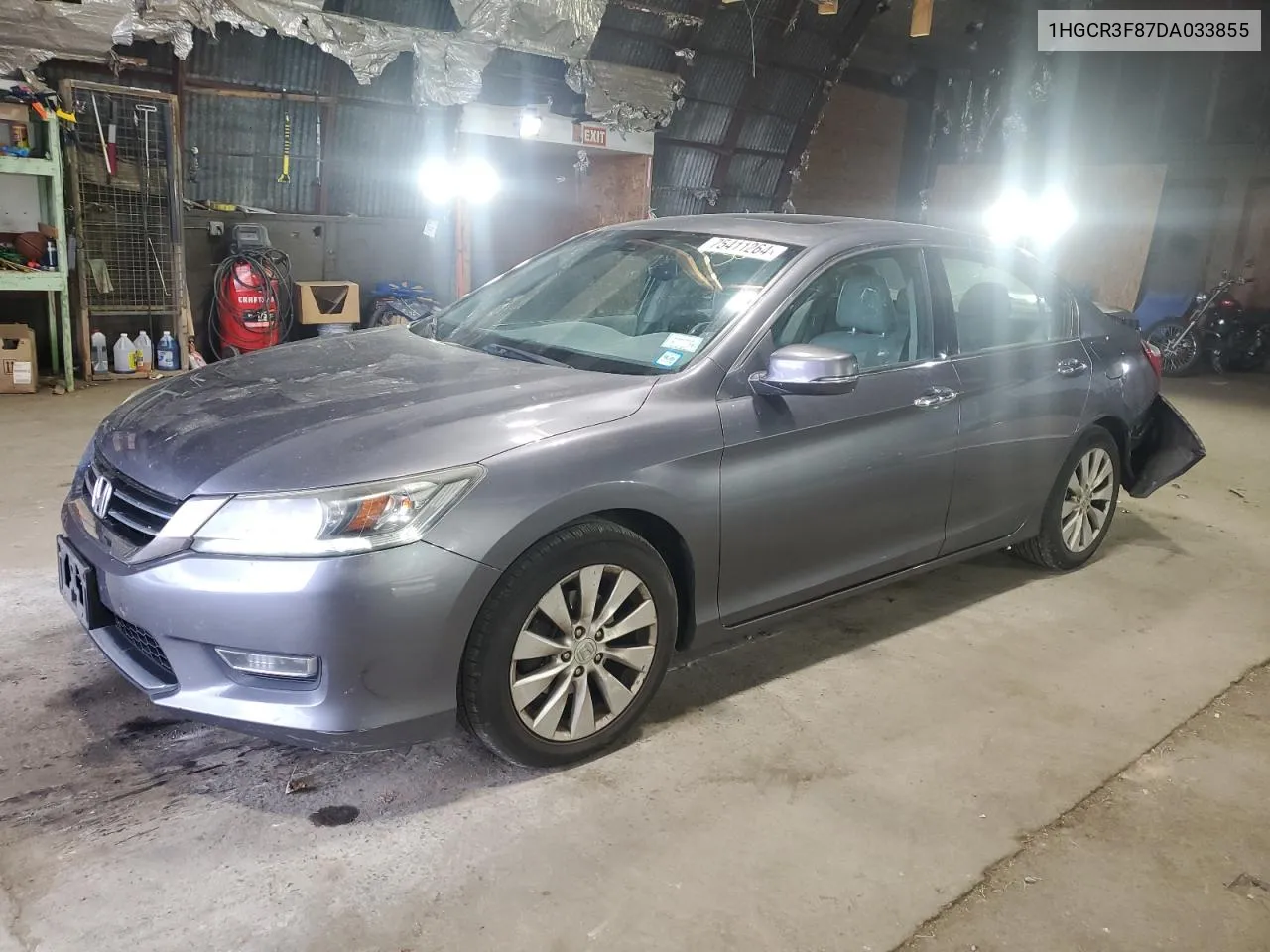 1HGCR3F87DA033855 2013 Honda Accord Exl