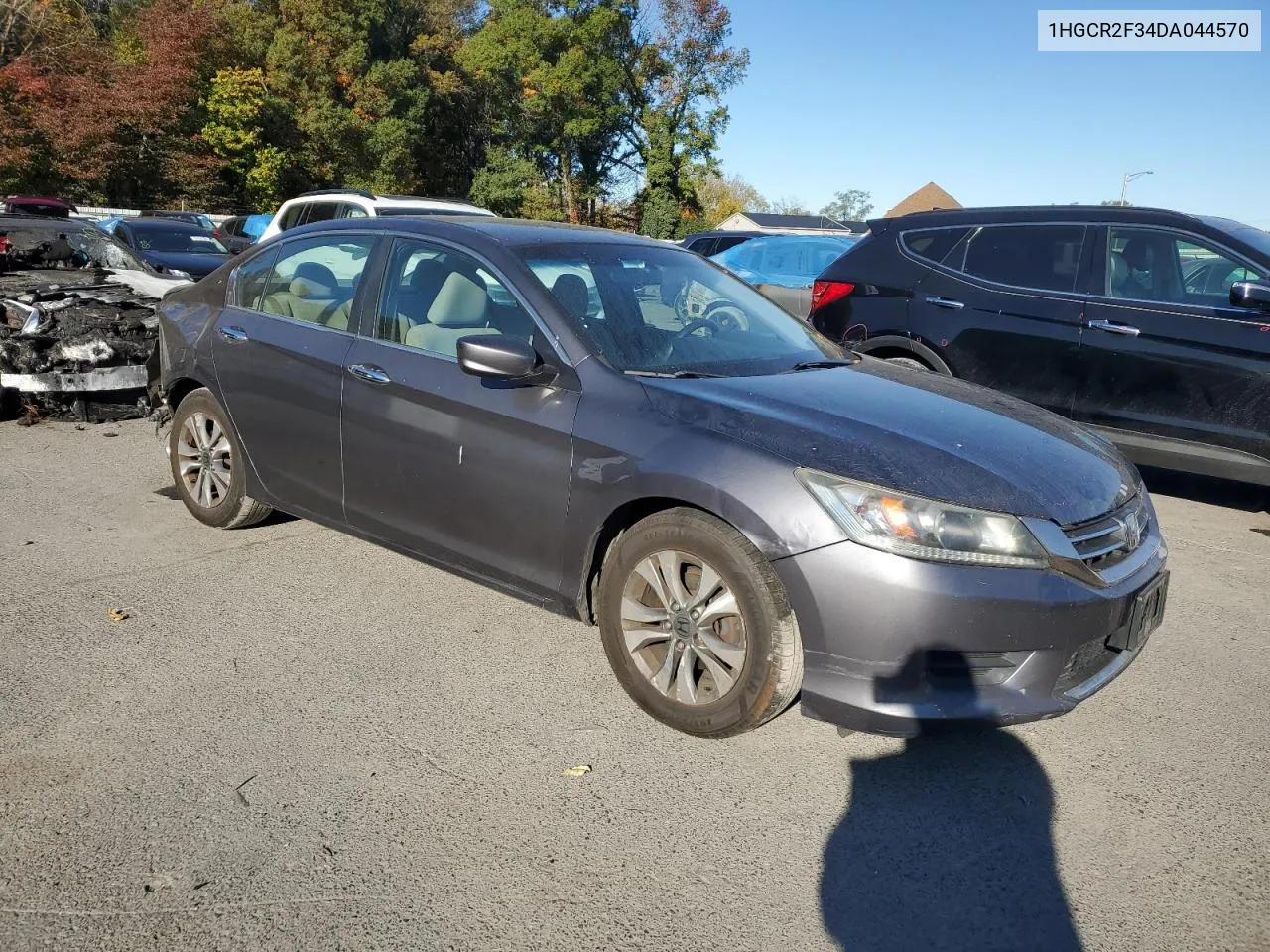 2013 Honda Accord Lx VIN: 1HGCR2F34DA044570 Lot: 75799924