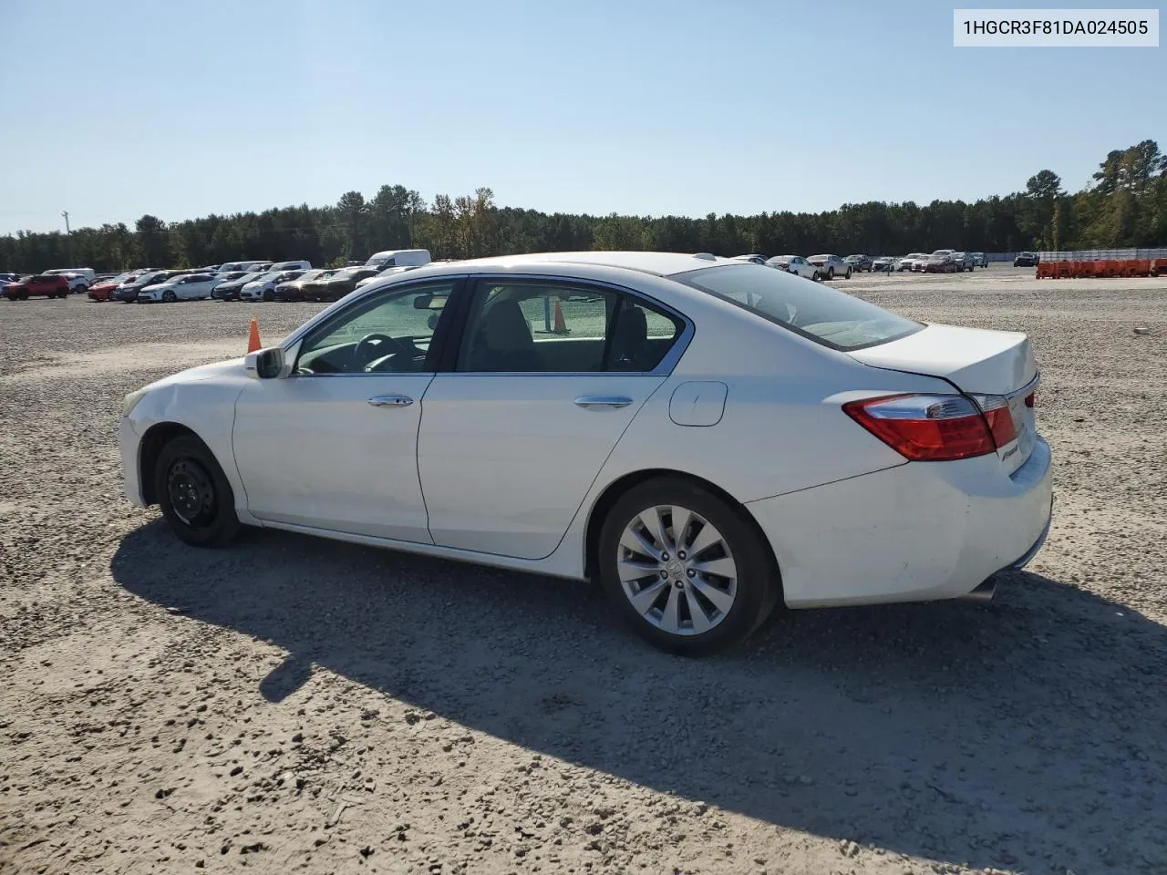 2013 Honda Accord Exl VIN: 1HGCR3F81DA024505 Lot: 76012084