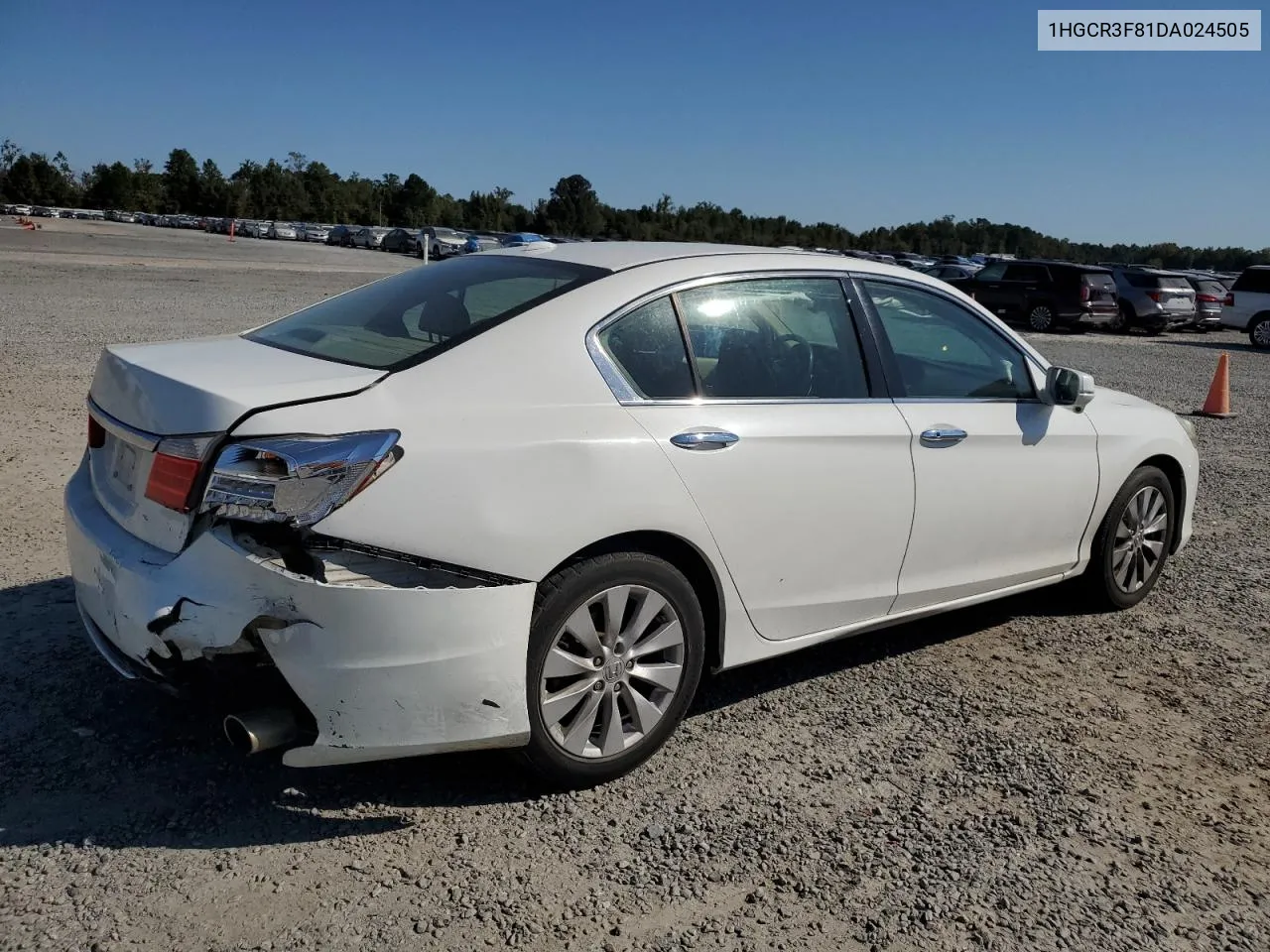 2013 Honda Accord Exl VIN: 1HGCR3F81DA024505 Lot: 76012084