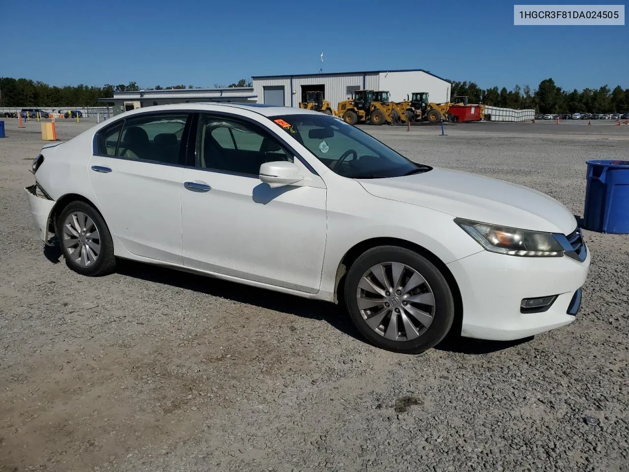 2013 Honda Accord Exl VIN: 1HGCR3F81DA024505 Lot: 76012084