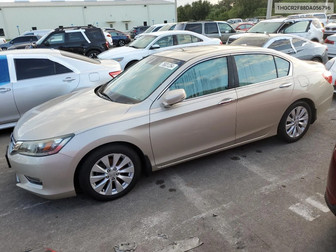 2013 Honda Accord Exl VIN: 1HGCR2F88DA056796 Lot: 76031254