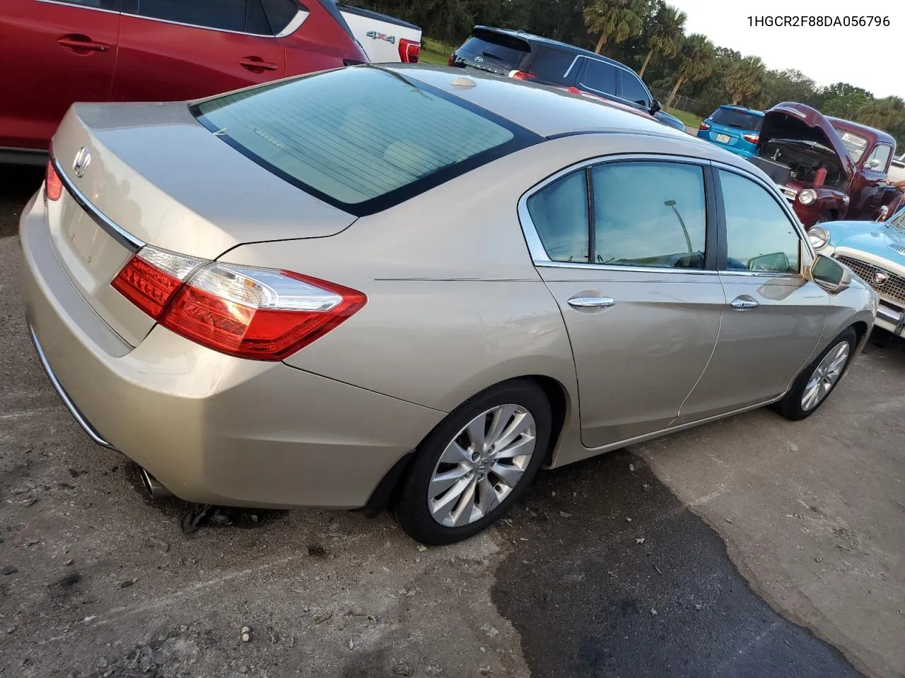 2013 Honda Accord Exl VIN: 1HGCR2F88DA056796 Lot: 76031254