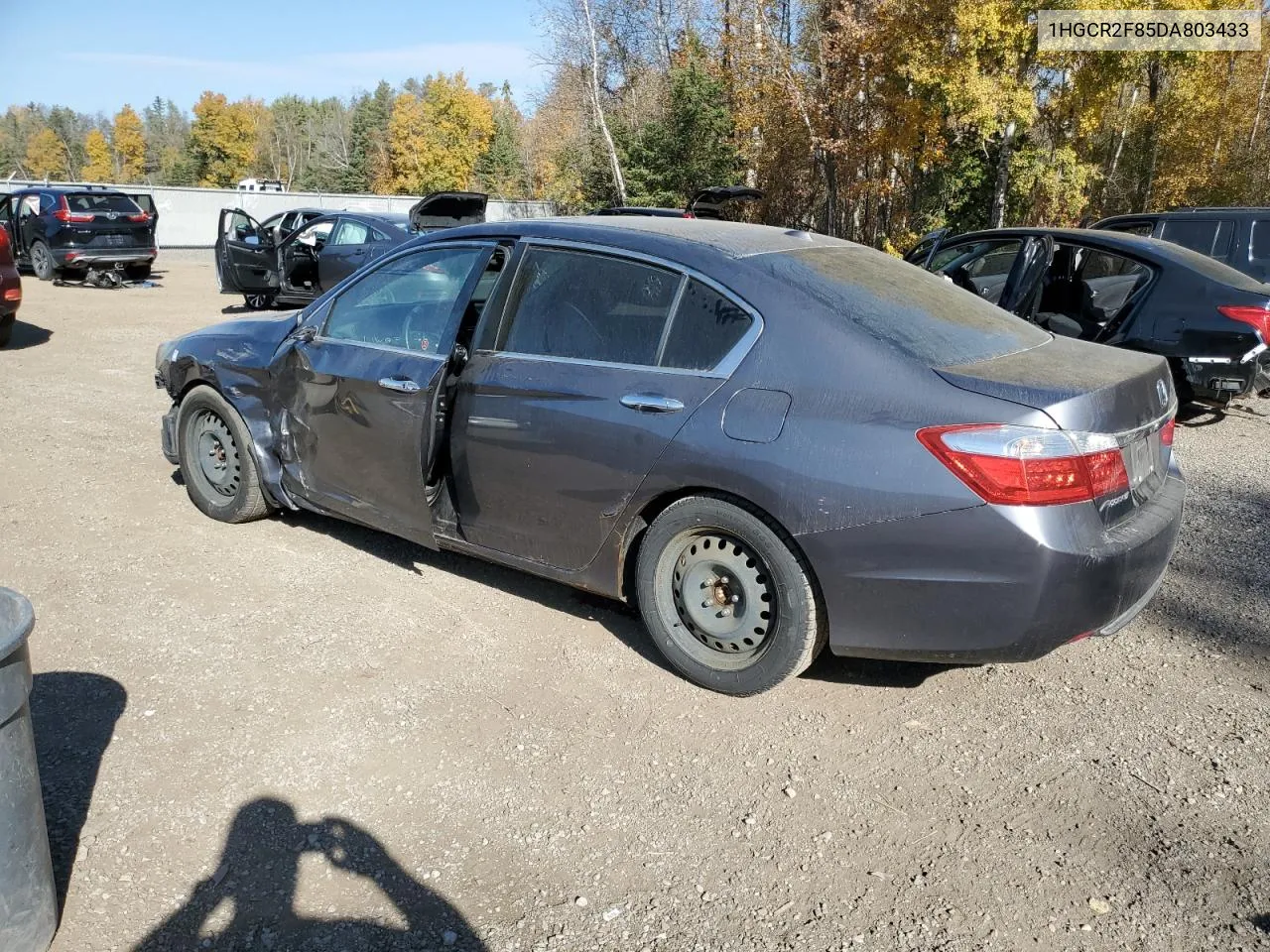 2013 Honda Accord Exl VIN: 1HGCR2F85DA803433 Lot: 76085024