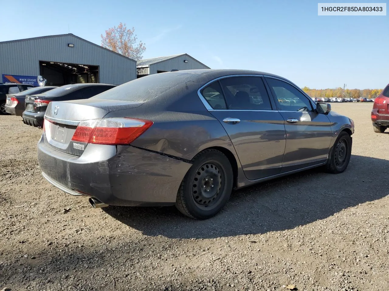 2013 Honda Accord Exl VIN: 1HGCR2F85DA803433 Lot: 76085024