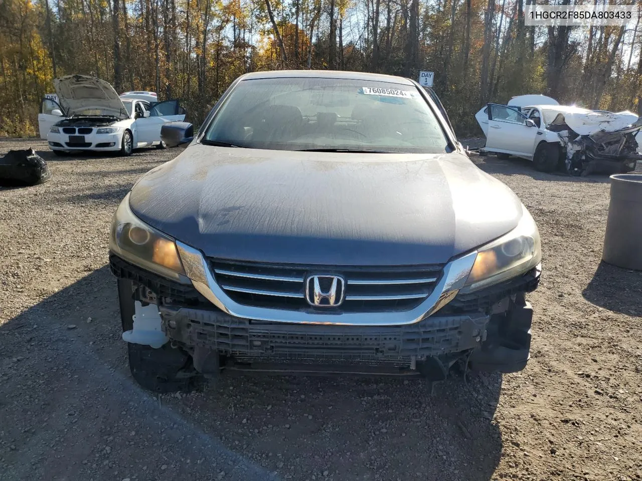 2013 Honda Accord Exl VIN: 1HGCR2F85DA803433 Lot: 76085024