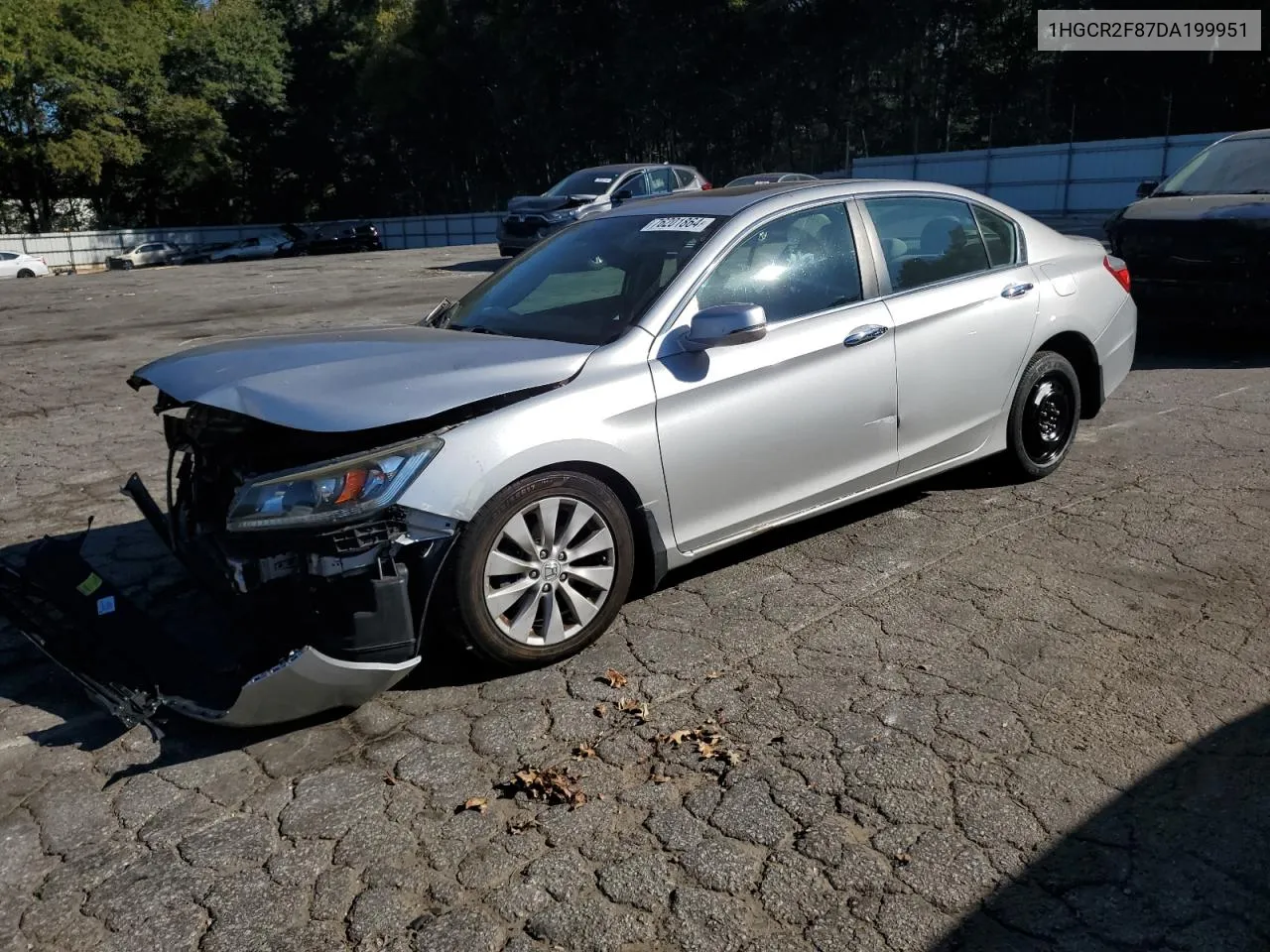 2013 Honda Accord Exl VIN: 1HGCR2F87DA199951 Lot: 76201864