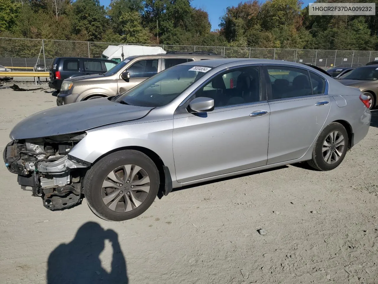 2013 Honda Accord Lx VIN: 1HGCR2F37DA009232 Lot: 76334654