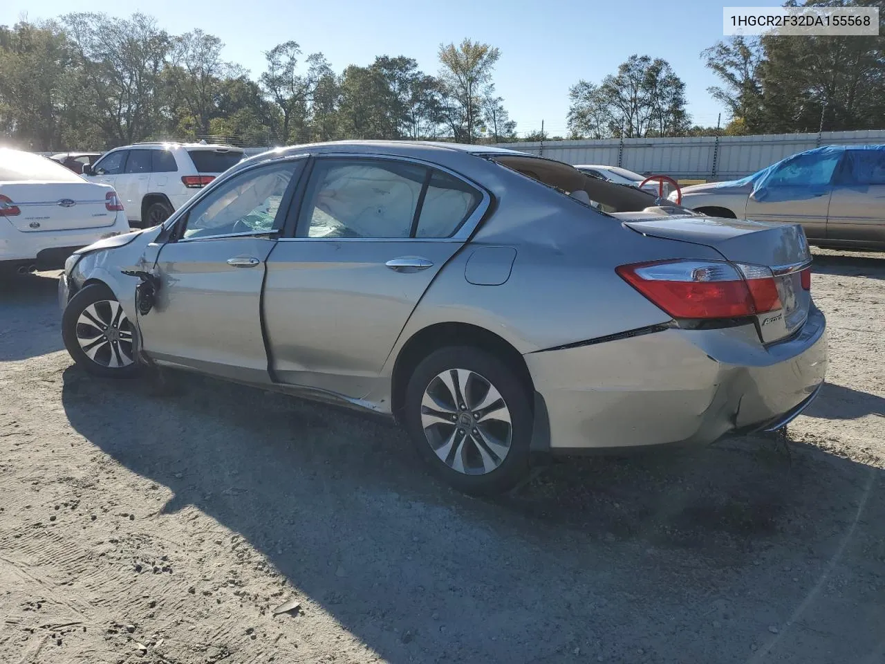 2013 Honda Accord Lx VIN: 1HGCR2F32DA155568 Lot: 76393674