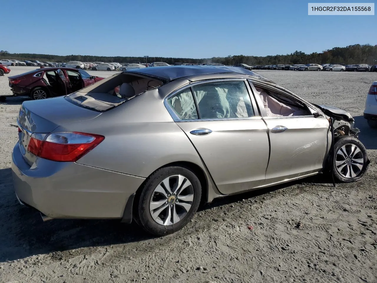 2013 Honda Accord Lx VIN: 1HGCR2F32DA155568 Lot: 76393674