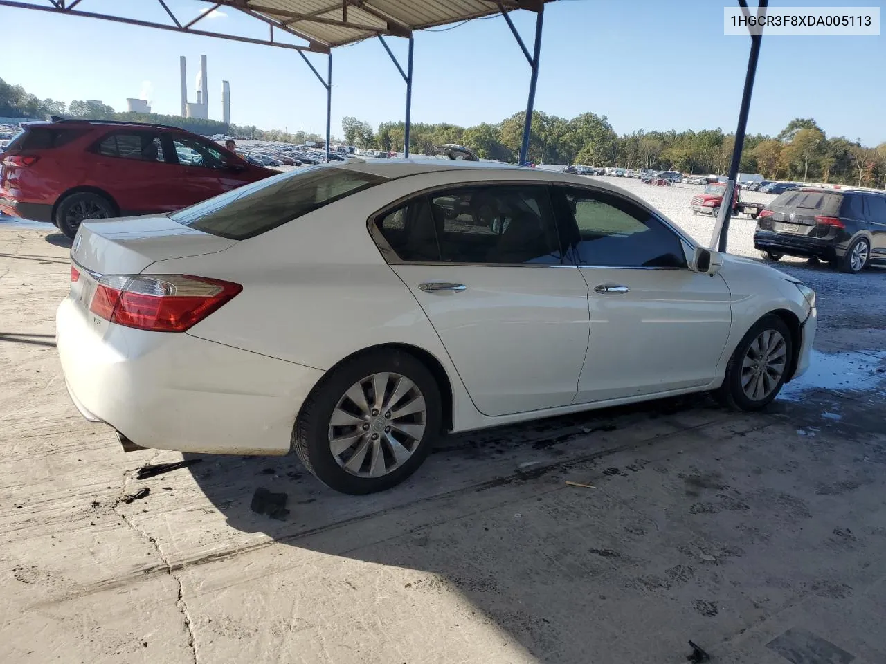 2013 Honda Accord Exl VIN: 1HGCR3F8XDA005113 Lot: 76595044