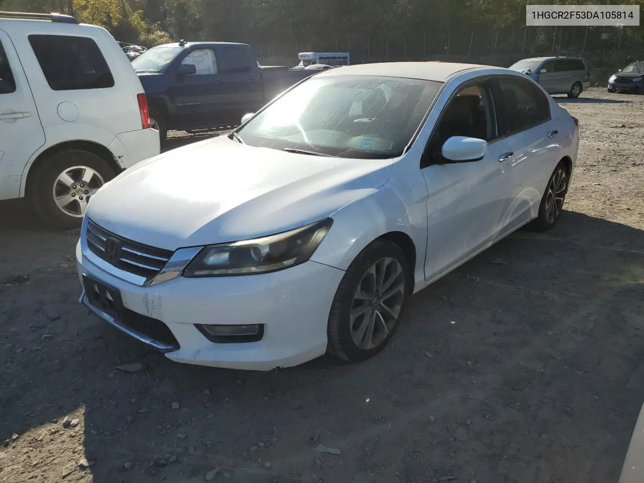 2013 Honda Accord Sport VIN: 1HGCR2F53DA105814 Lot: 76767074