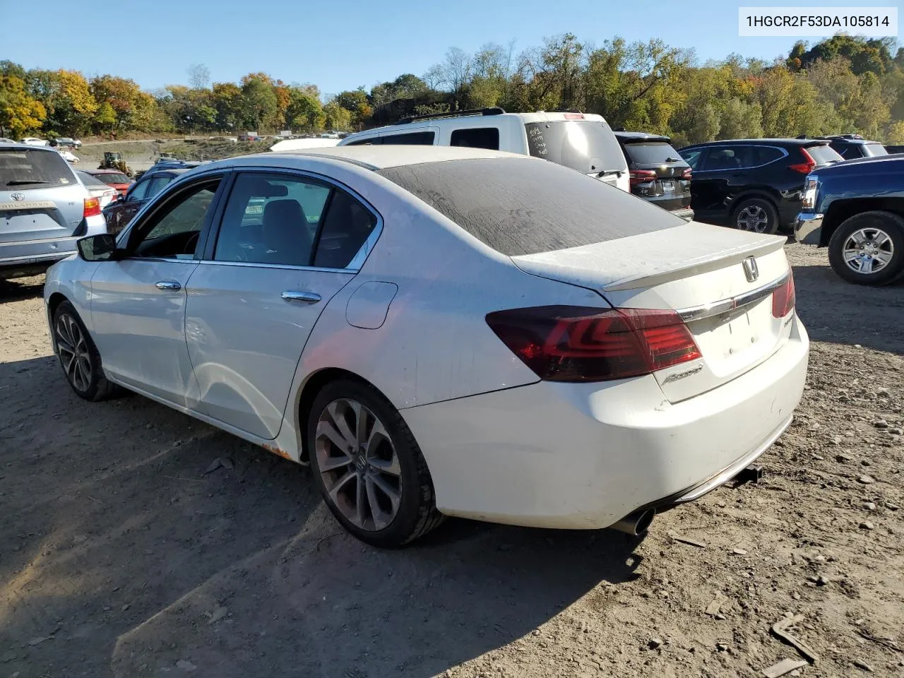 2013 Honda Accord Sport VIN: 1HGCR2F53DA105814 Lot: 76767074