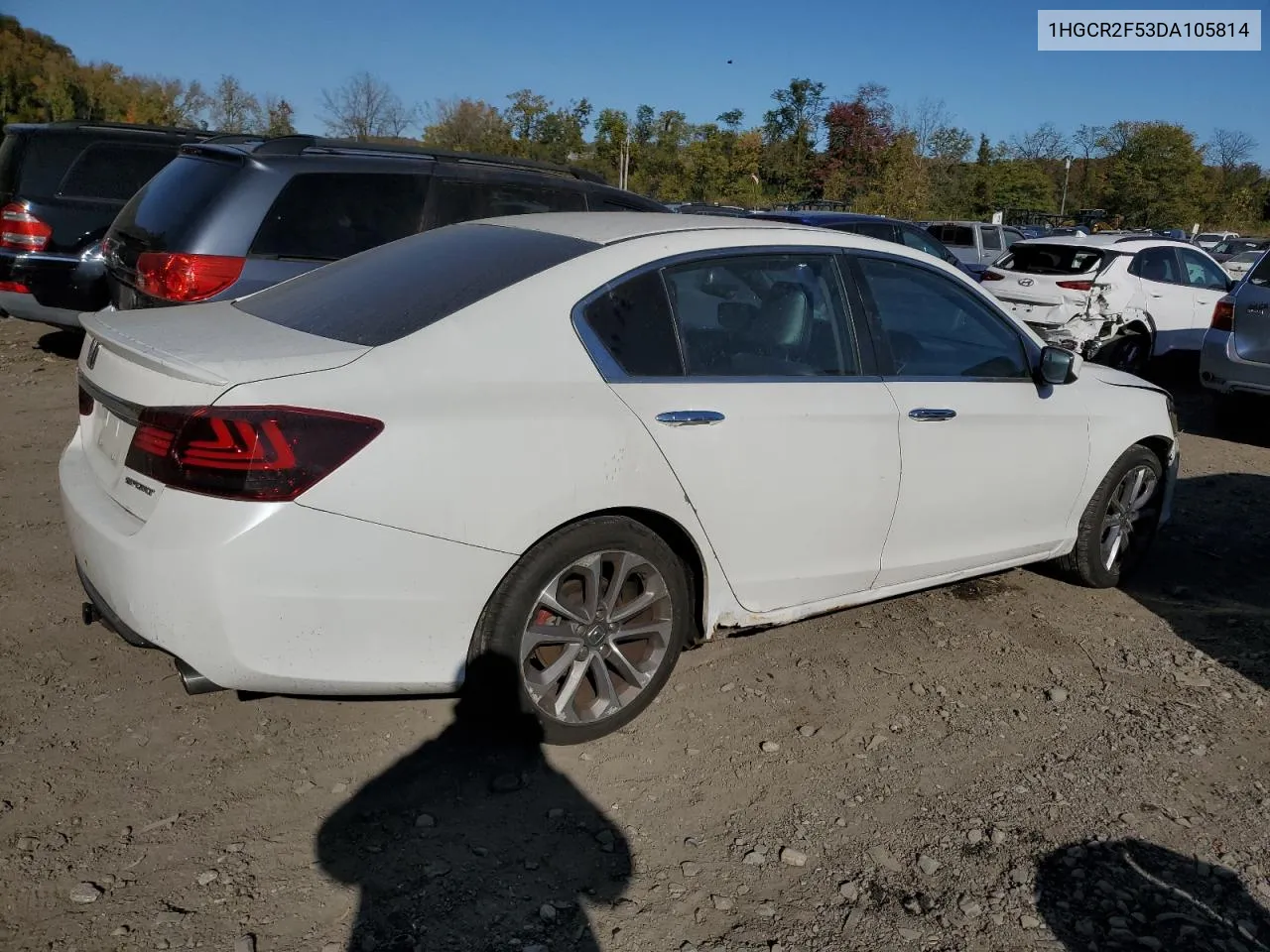 2013 Honda Accord Sport VIN: 1HGCR2F53DA105814 Lot: 76767074